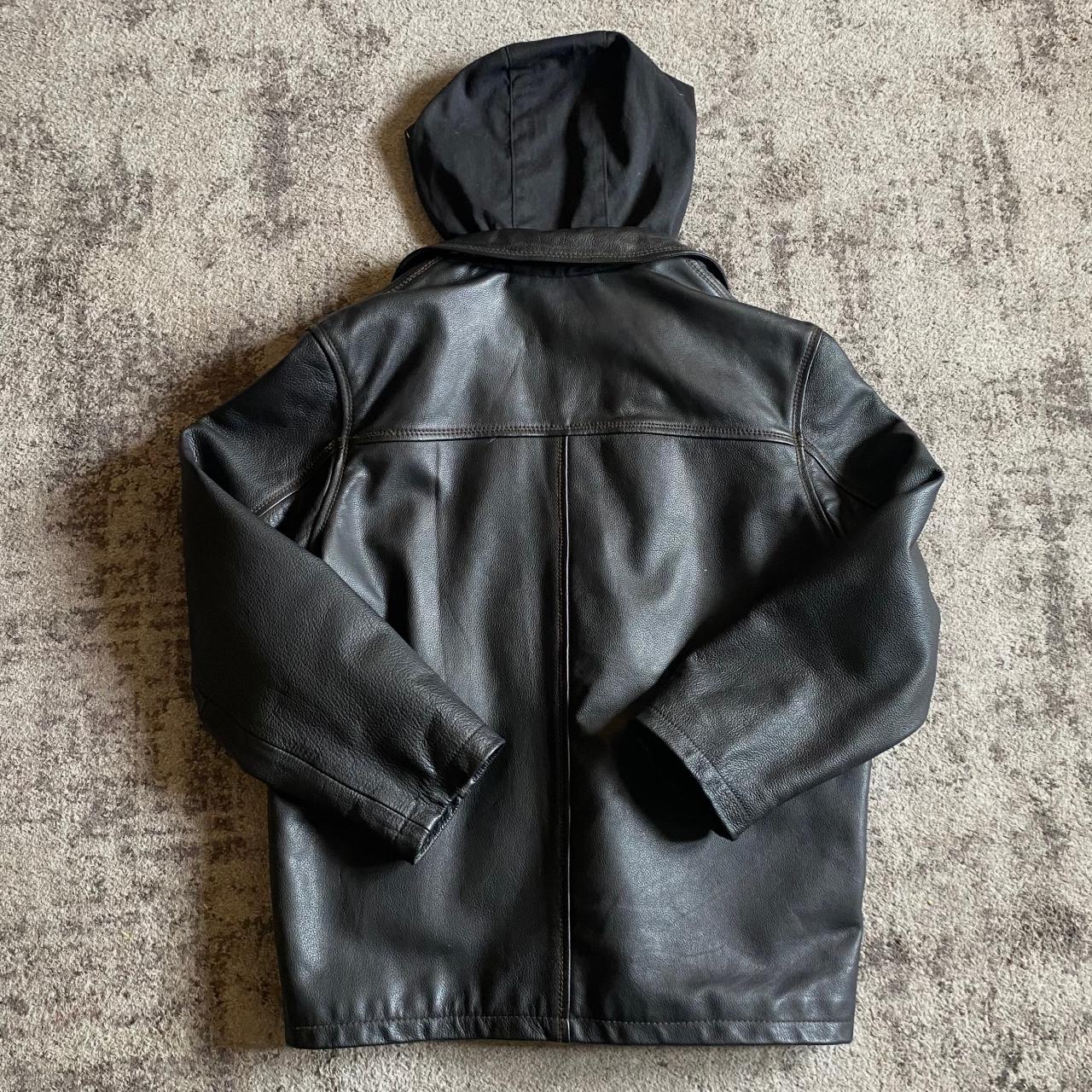 Columbia Sportswear Genuine Leather Jacket Vintage | Depop
