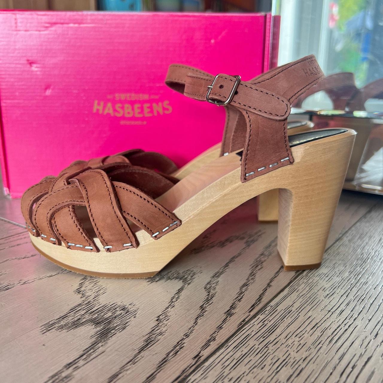 Pearl Sky High in Cognac Nubuck by: