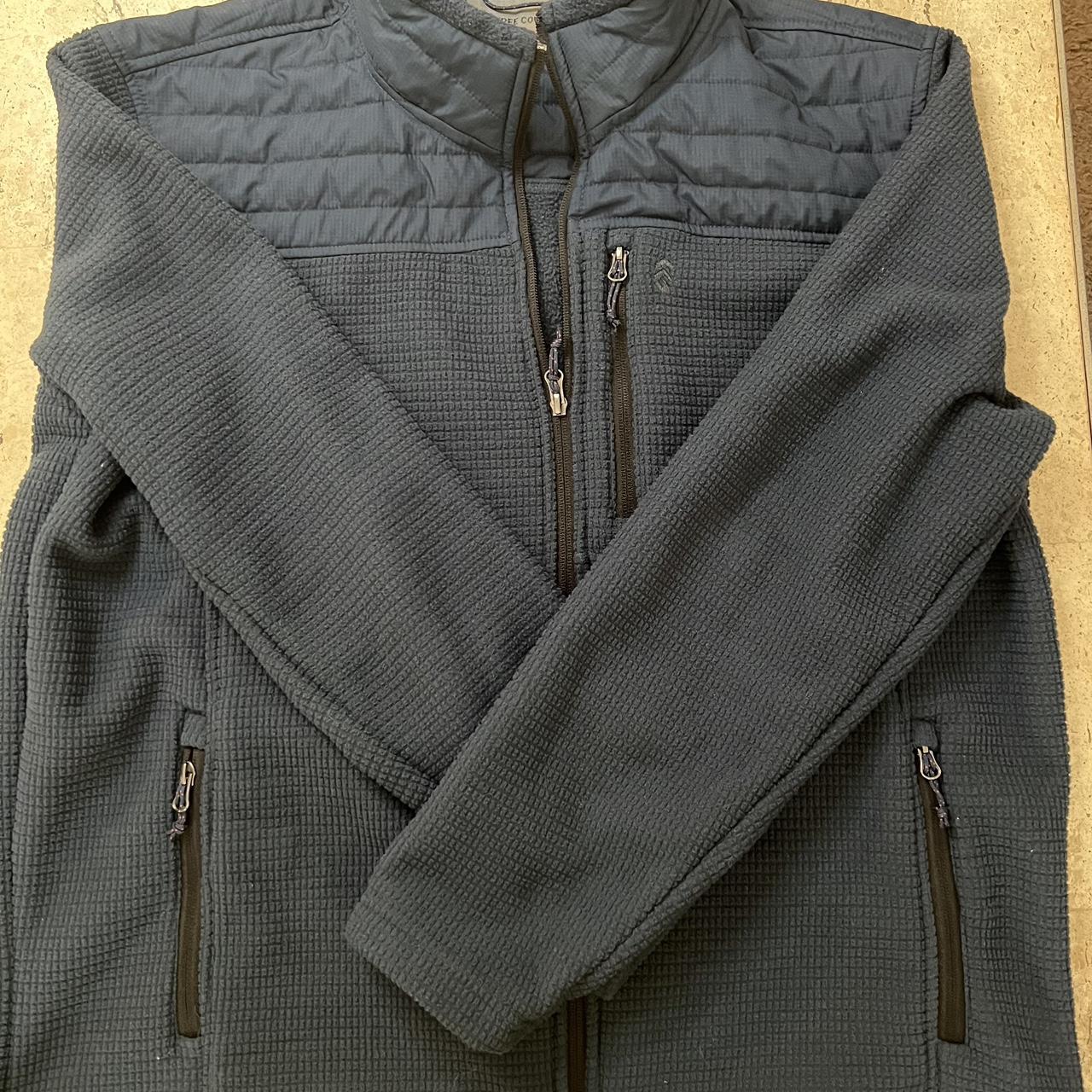 Free Country Men's Grid Fleece Chayote Jacket Depop