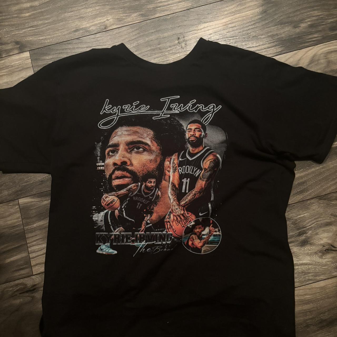 kyrie black awareness shirt