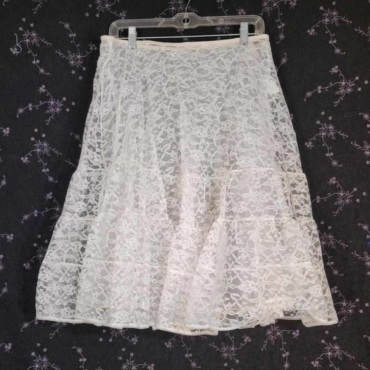 American Vintage Women's Skirt - White/Cream - L … - image 1