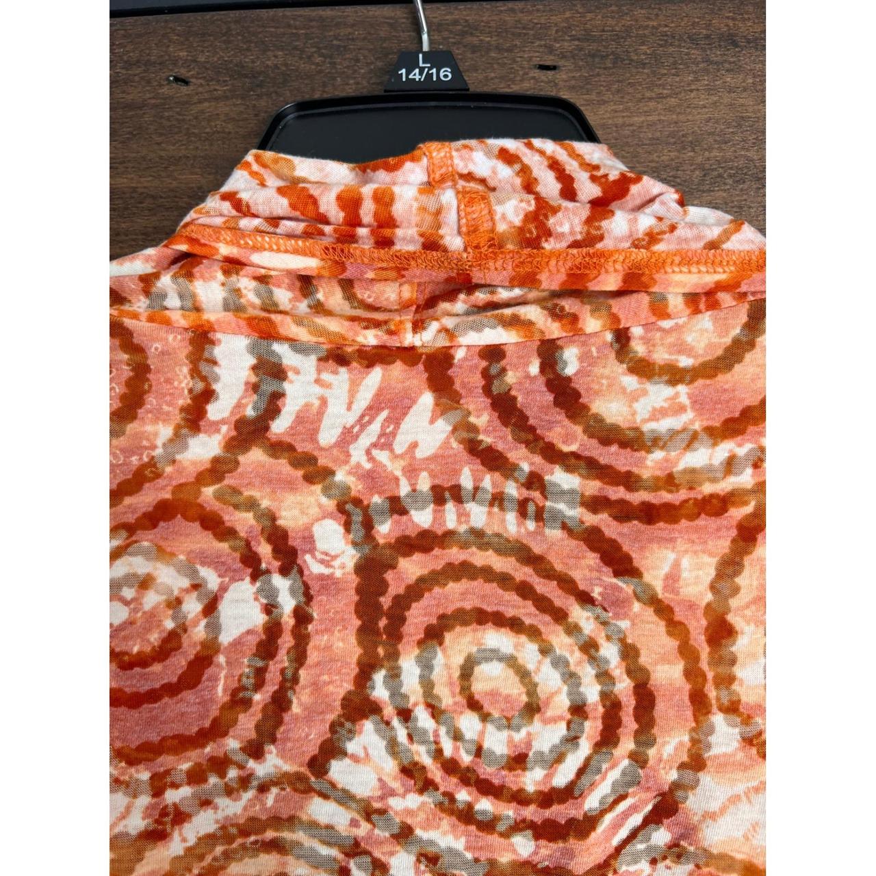 Ruby Rd. Women's Cardigan - Orange/Multi - L – Ru… - image 6