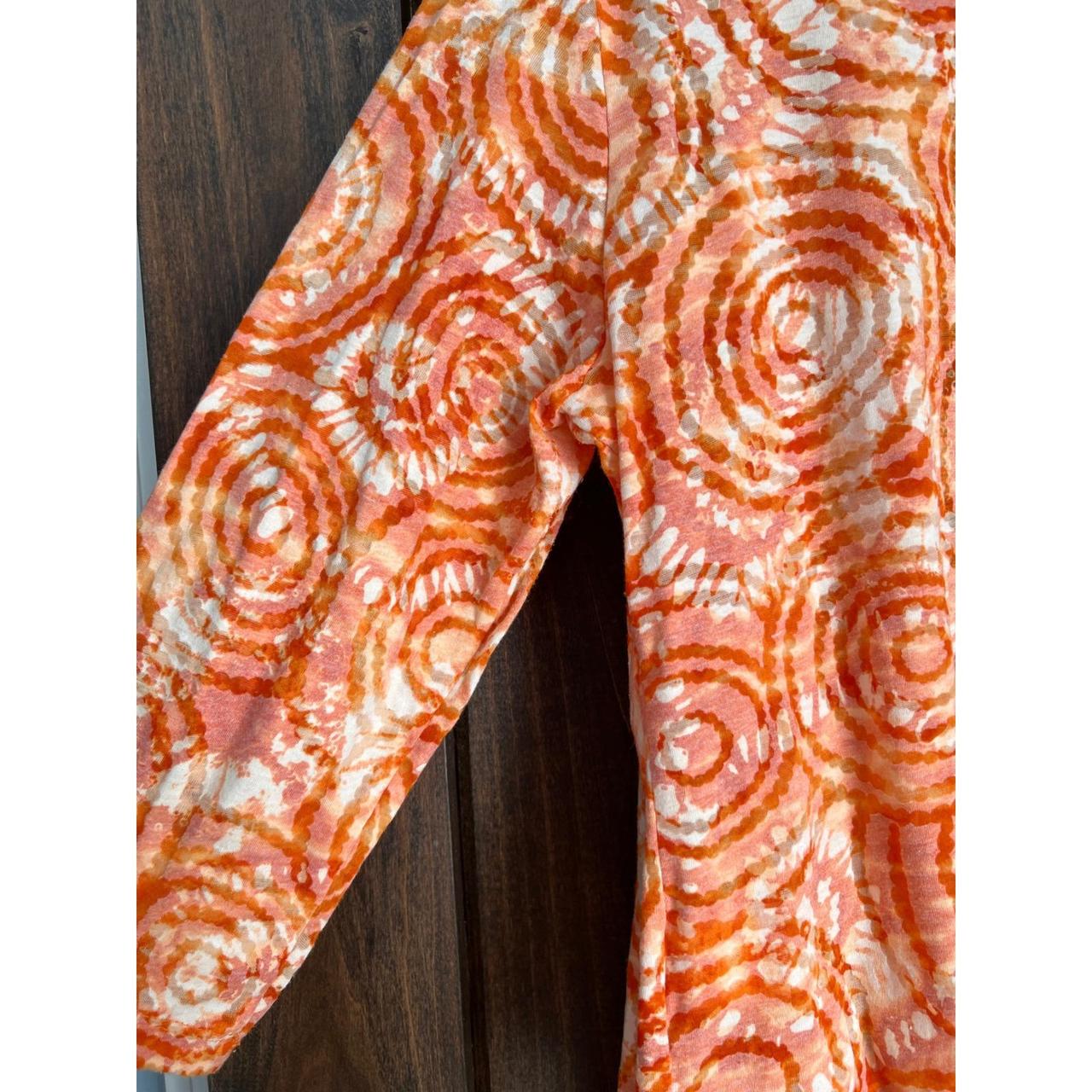 Ruby Rd. Women's Cardigan - Orange/Multi - L – Ru… - image 5