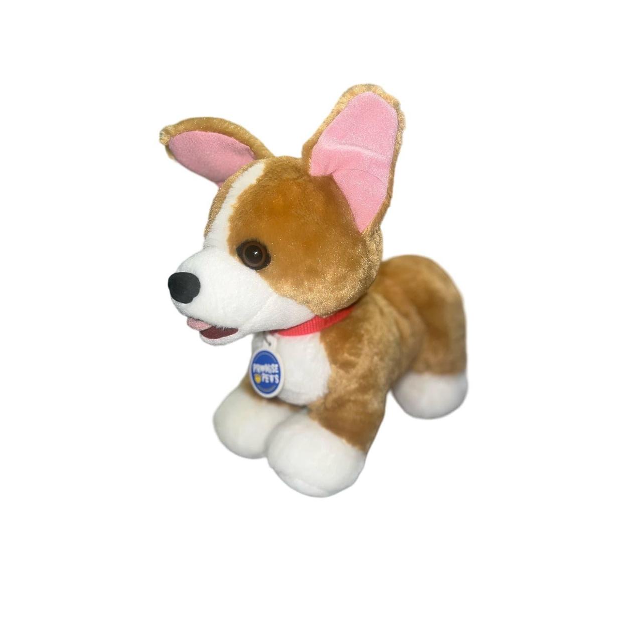 Build A Bear corgi dog with collar Pre loved Depop