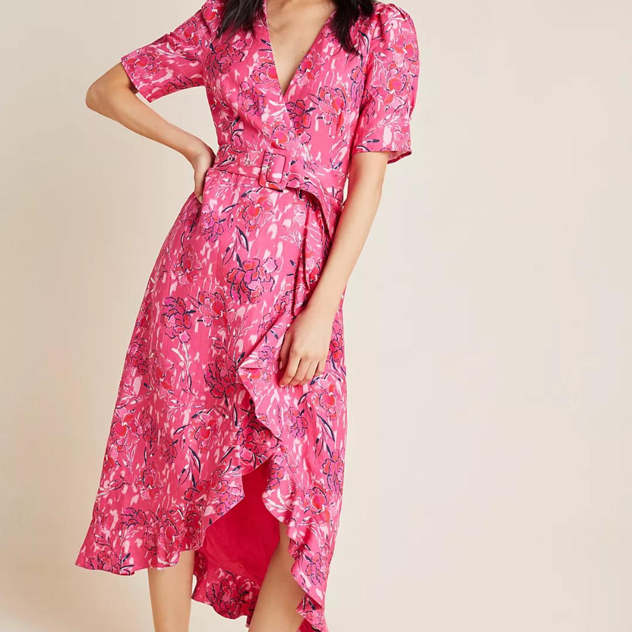 steele bahati wrap dress
