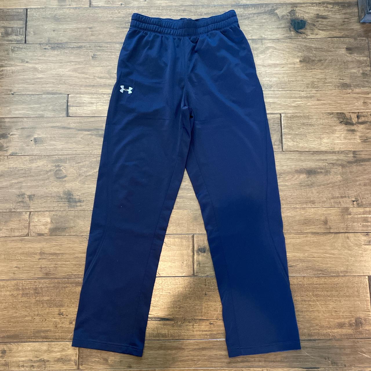 90s Under Armour navy blue sweatpants Men’s size... Depop