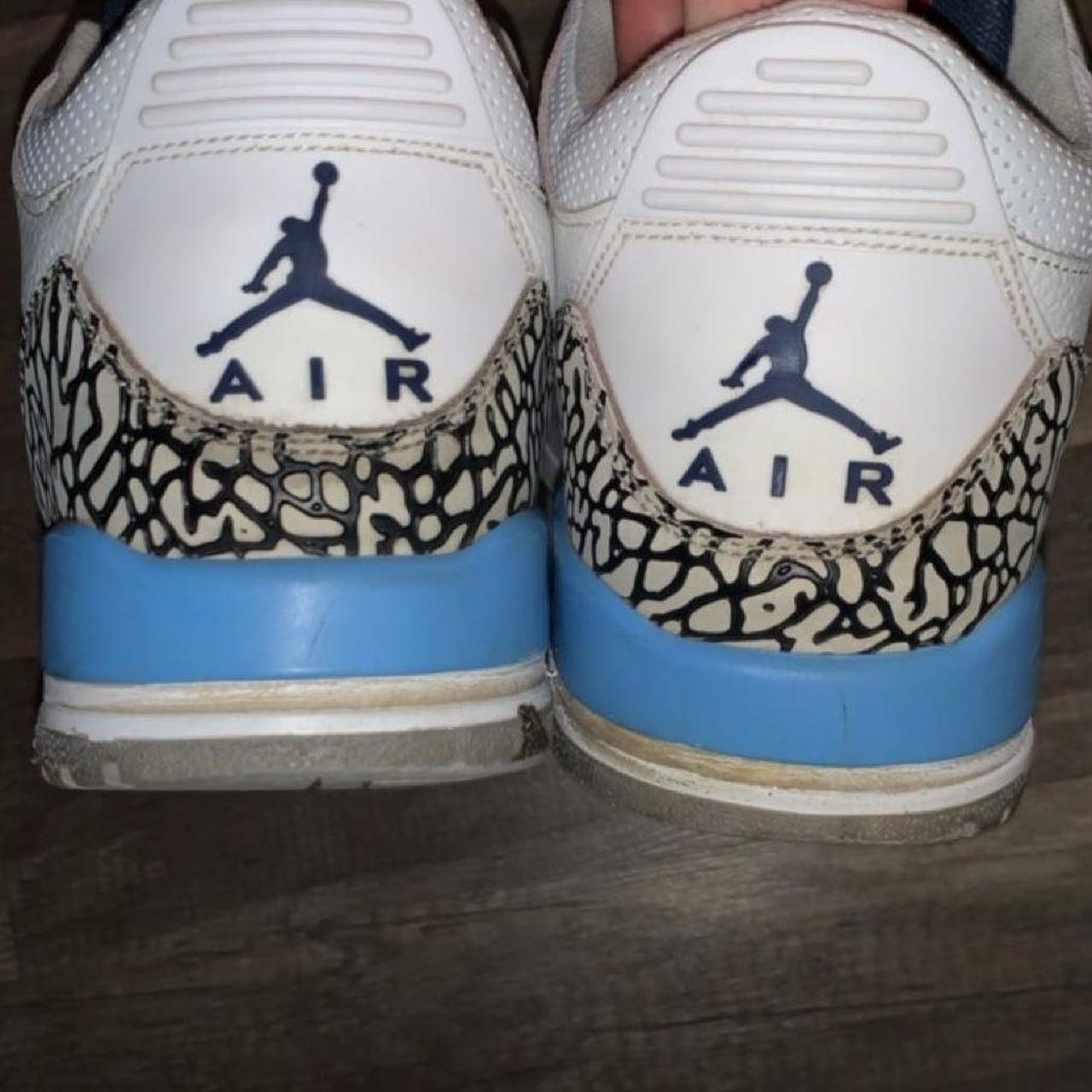 jordan unc 3 size 11