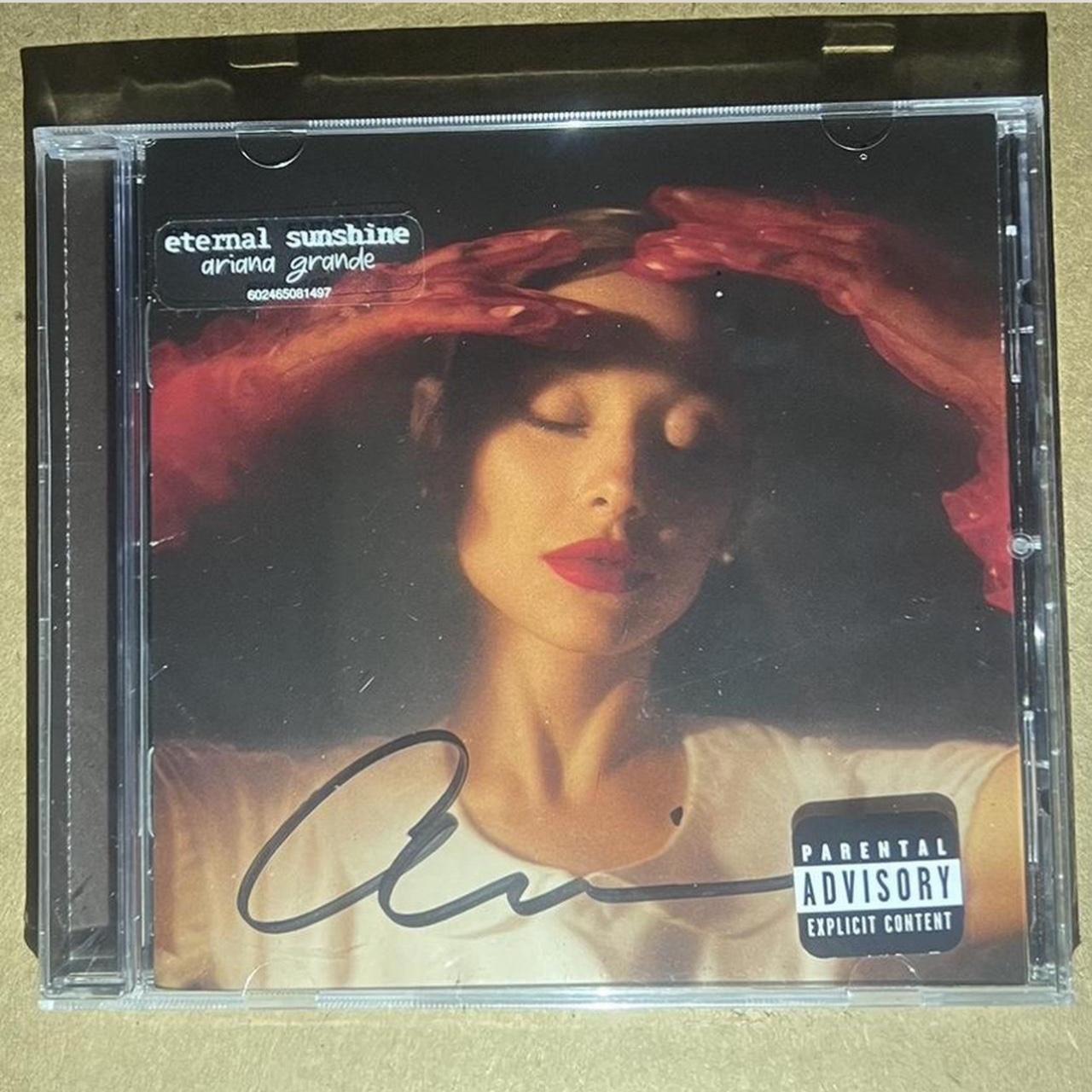 Ariana grande signed cd deals sealed