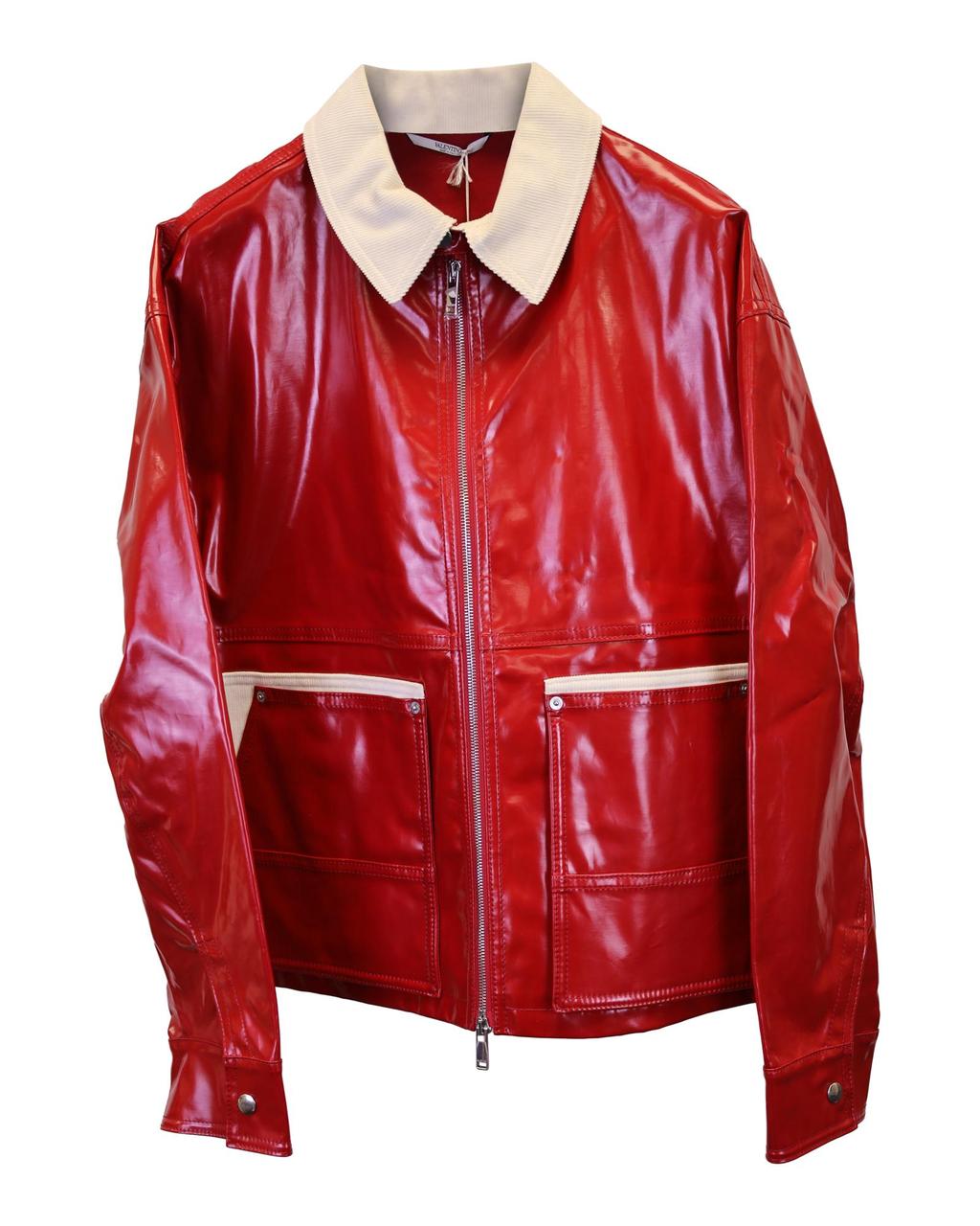 Valentino Men's Jacket - Red - 52 – Add some edge… - image 1