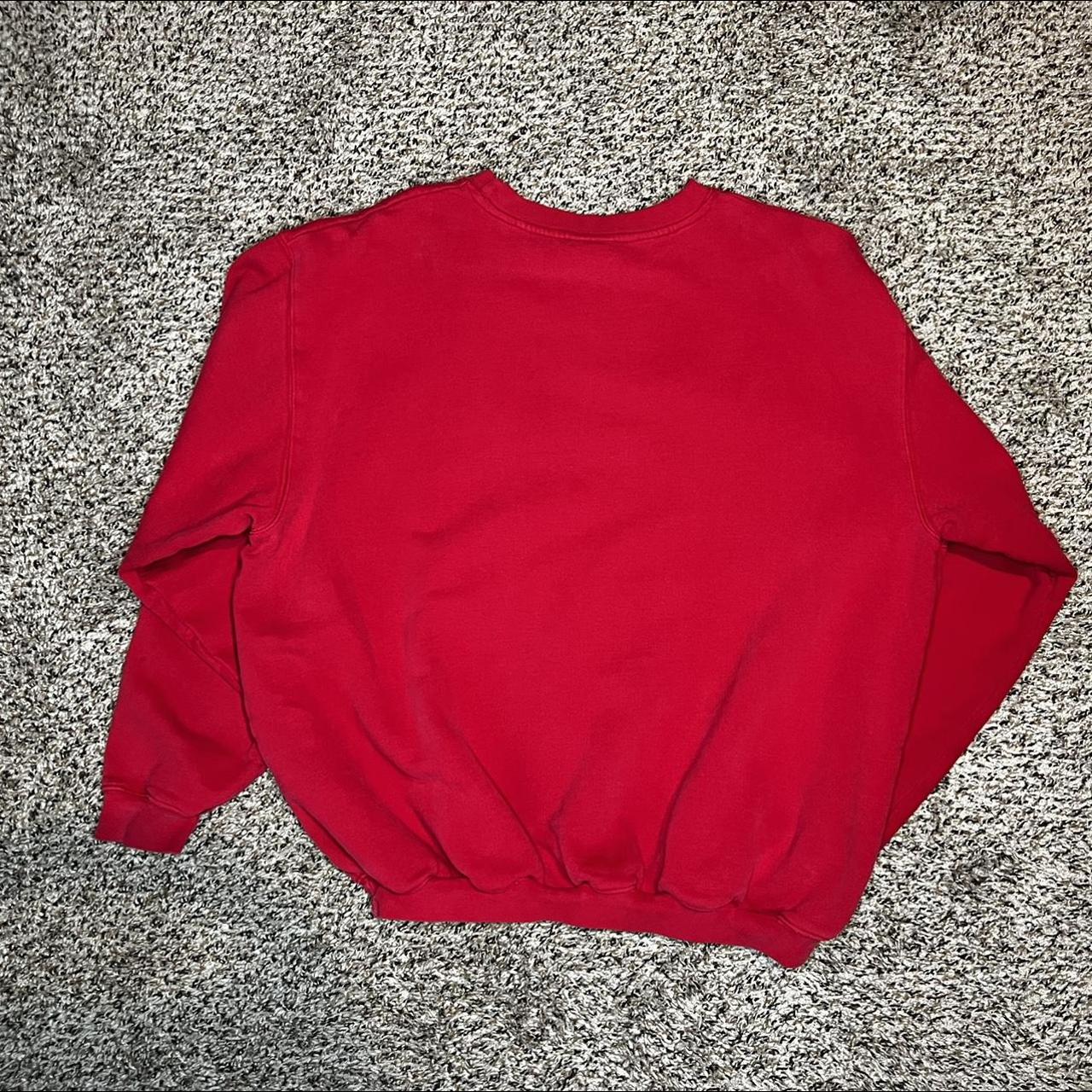 Disney Men's Red Sweatshirt | Depop