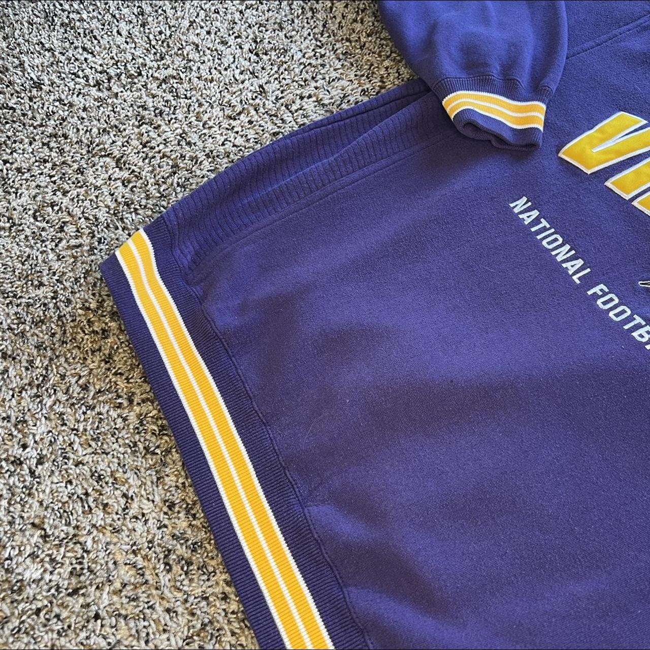 Vintage Minnesota Vikings Crew Neck Lee sport Size - Depop