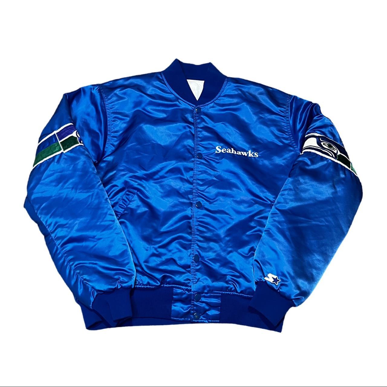 Seattle Seahawks Blue and Green Starter Jacket