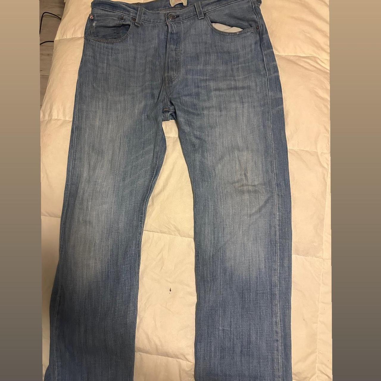 Levi 501 Jeans 38 x 30 condition 6 10 due to. Depop