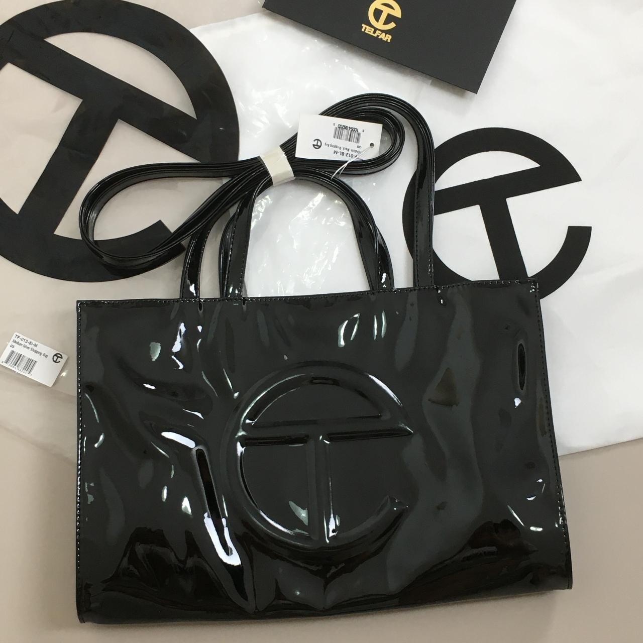 Telfar Black Medium Shopping buy Bag