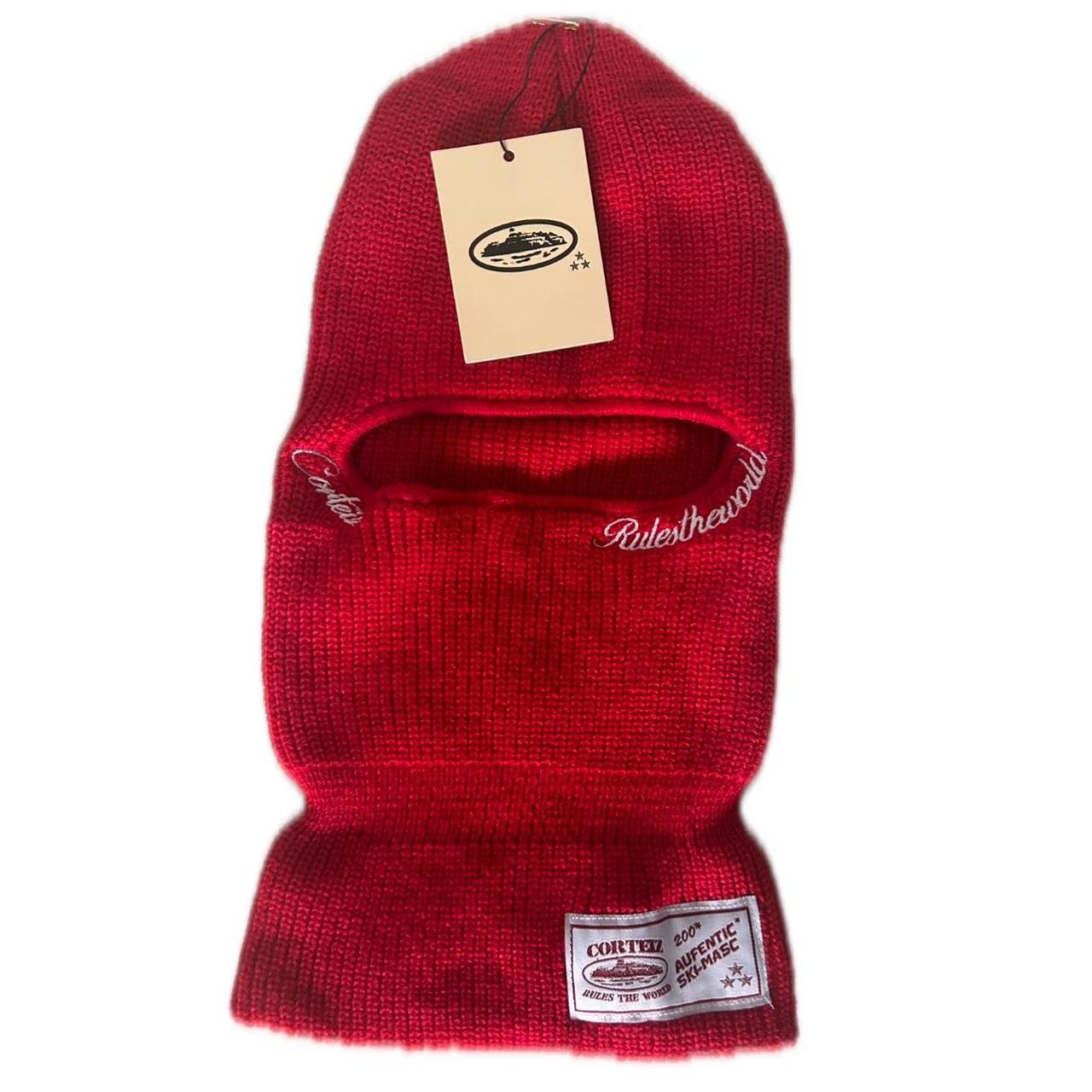Corteiz Red Knit Bally Uncommon colour-way 1/200 | Depop