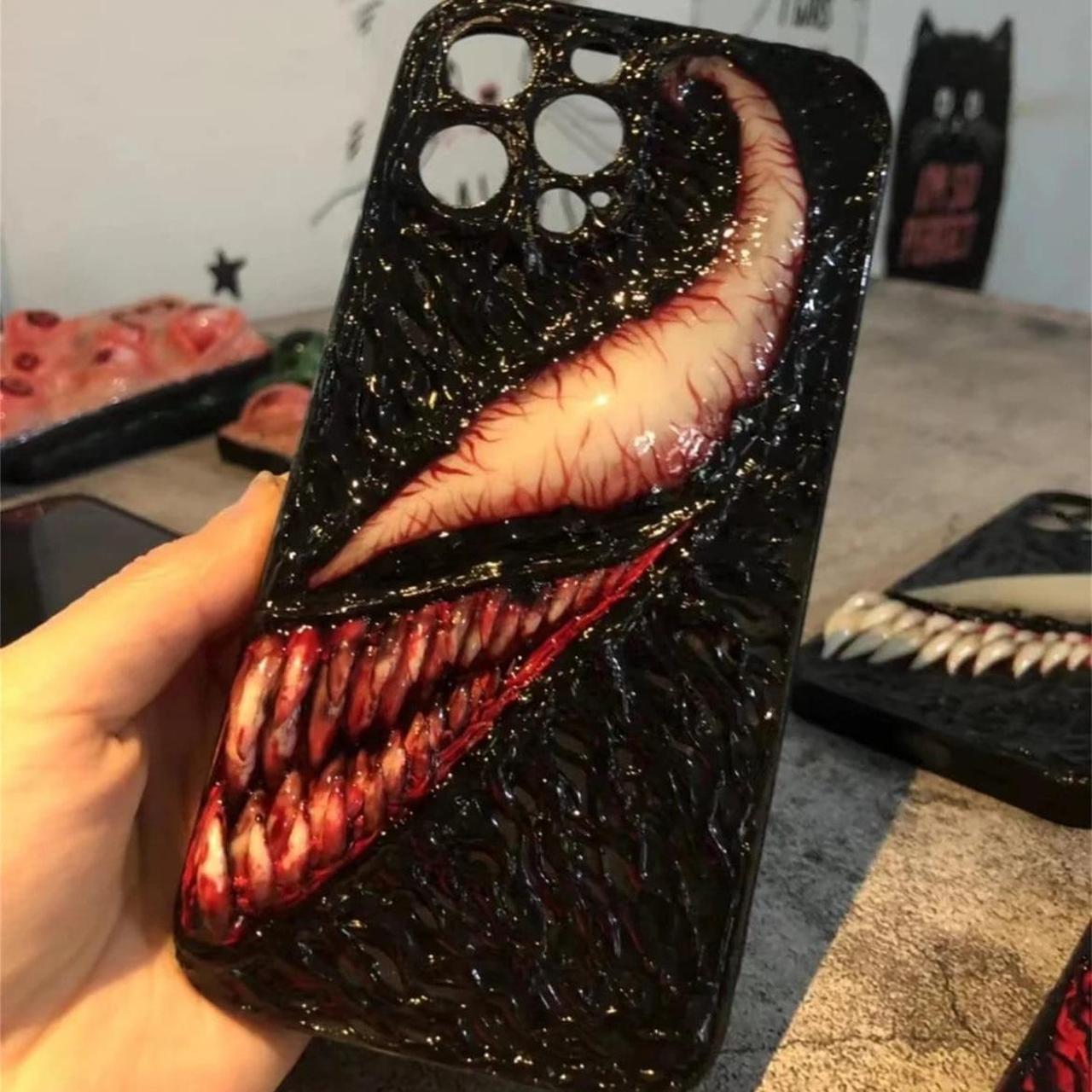 Glow In the Dark Zombie Venom Phone Case for iphone Depop