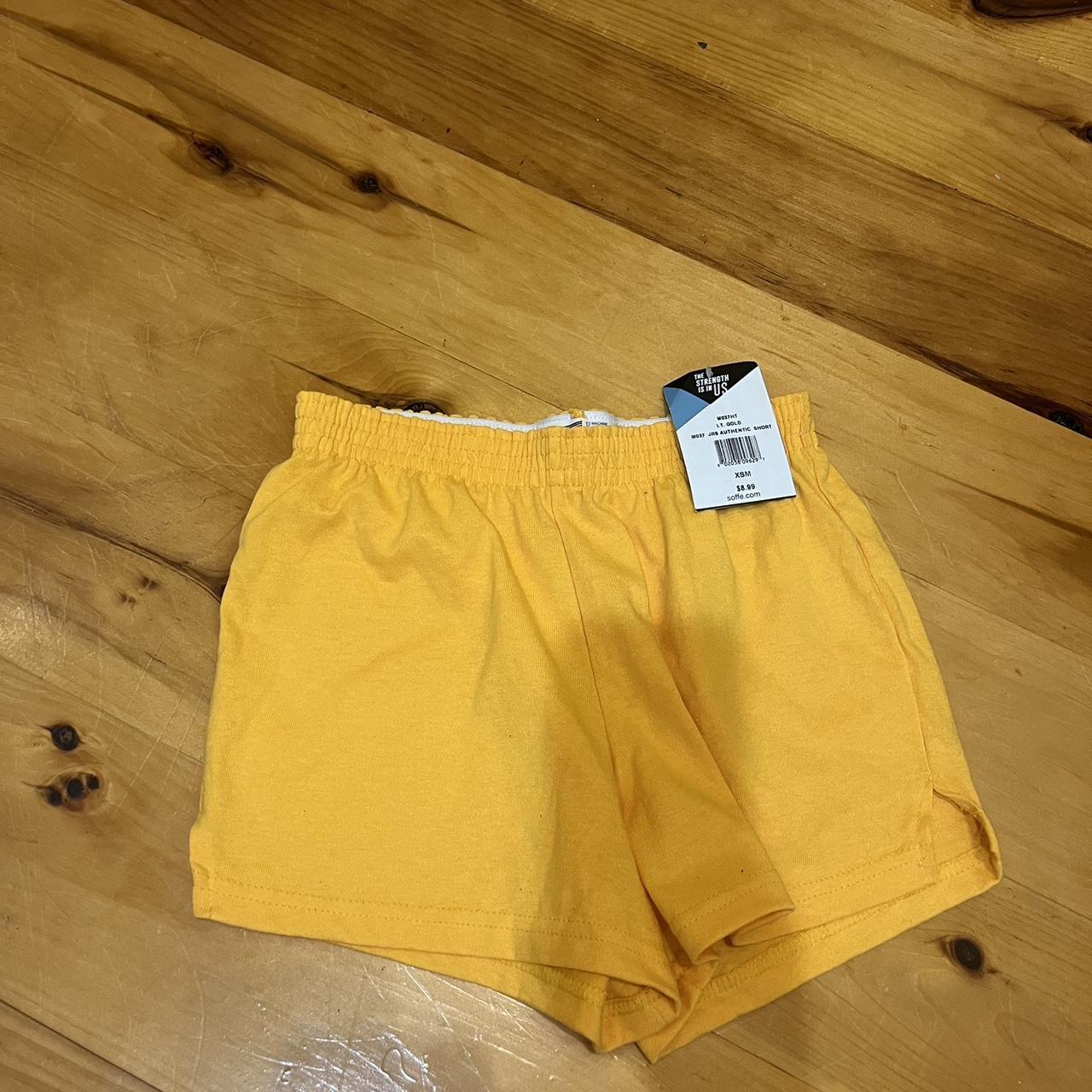 Yellow Gold Soffe athletic shorts Never worn Still