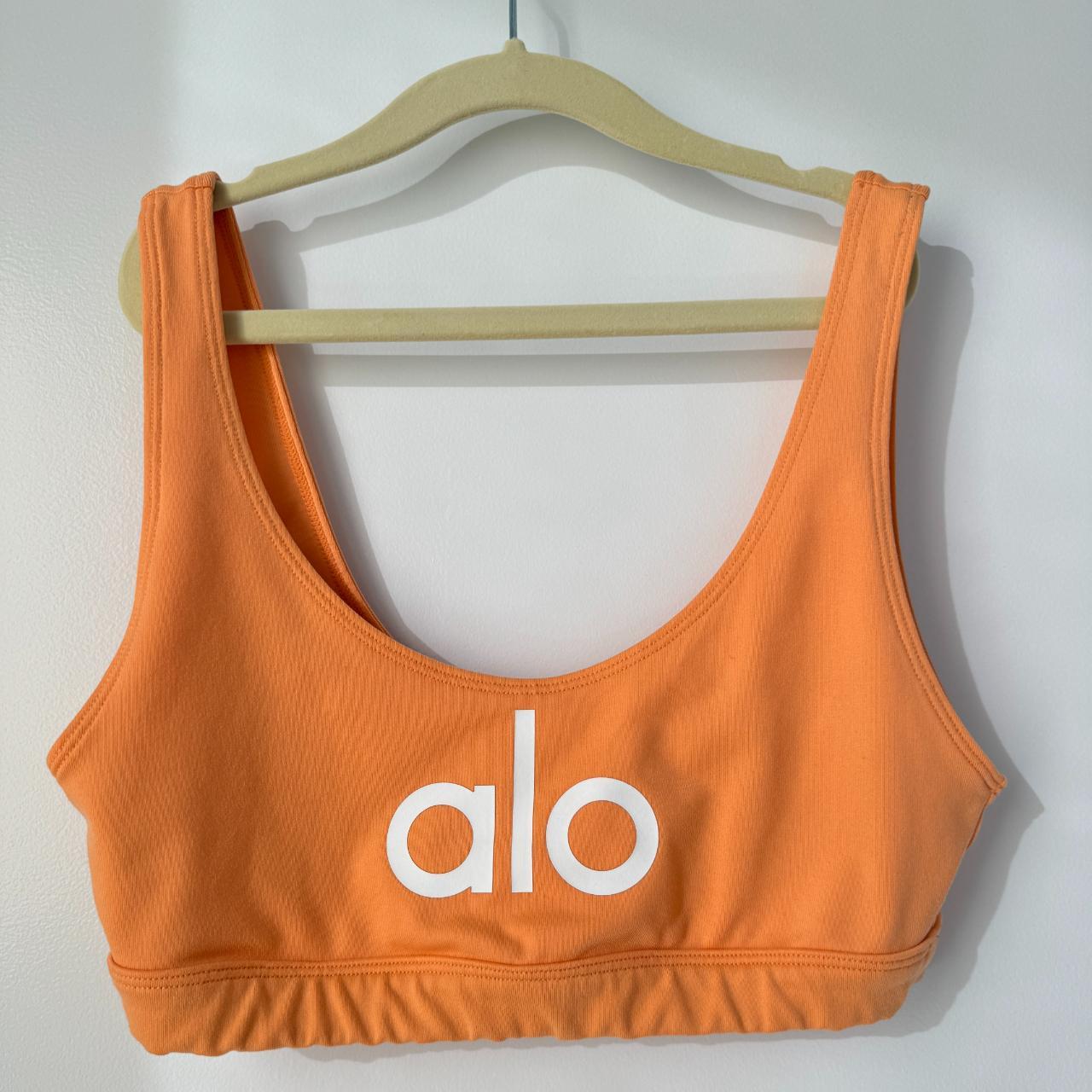 ブラジャー [Alo Yoga] Ambient Logo Bra Alo Yoga Ambient Logo Bra - Women's | Altitude Sports