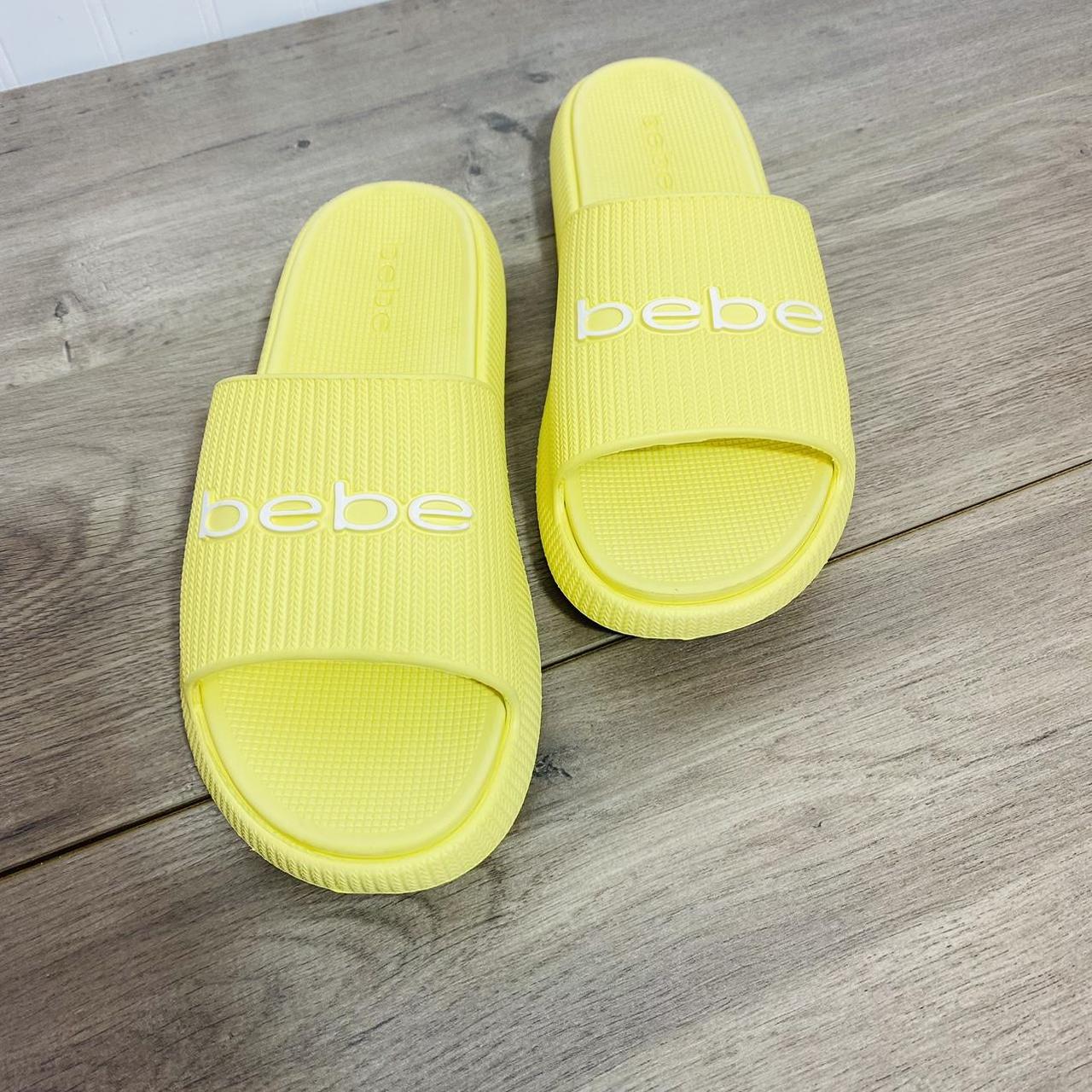 Women's Slides BEBE Malaga Pool Slide Flat