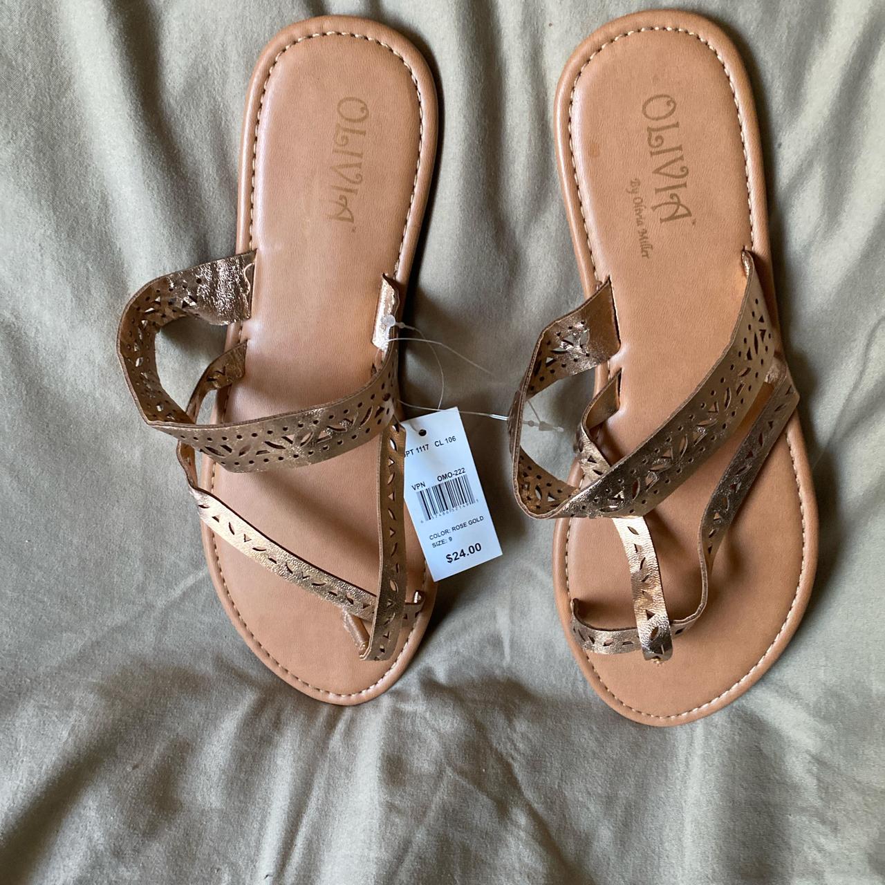 Olivia miller flip flops on sale