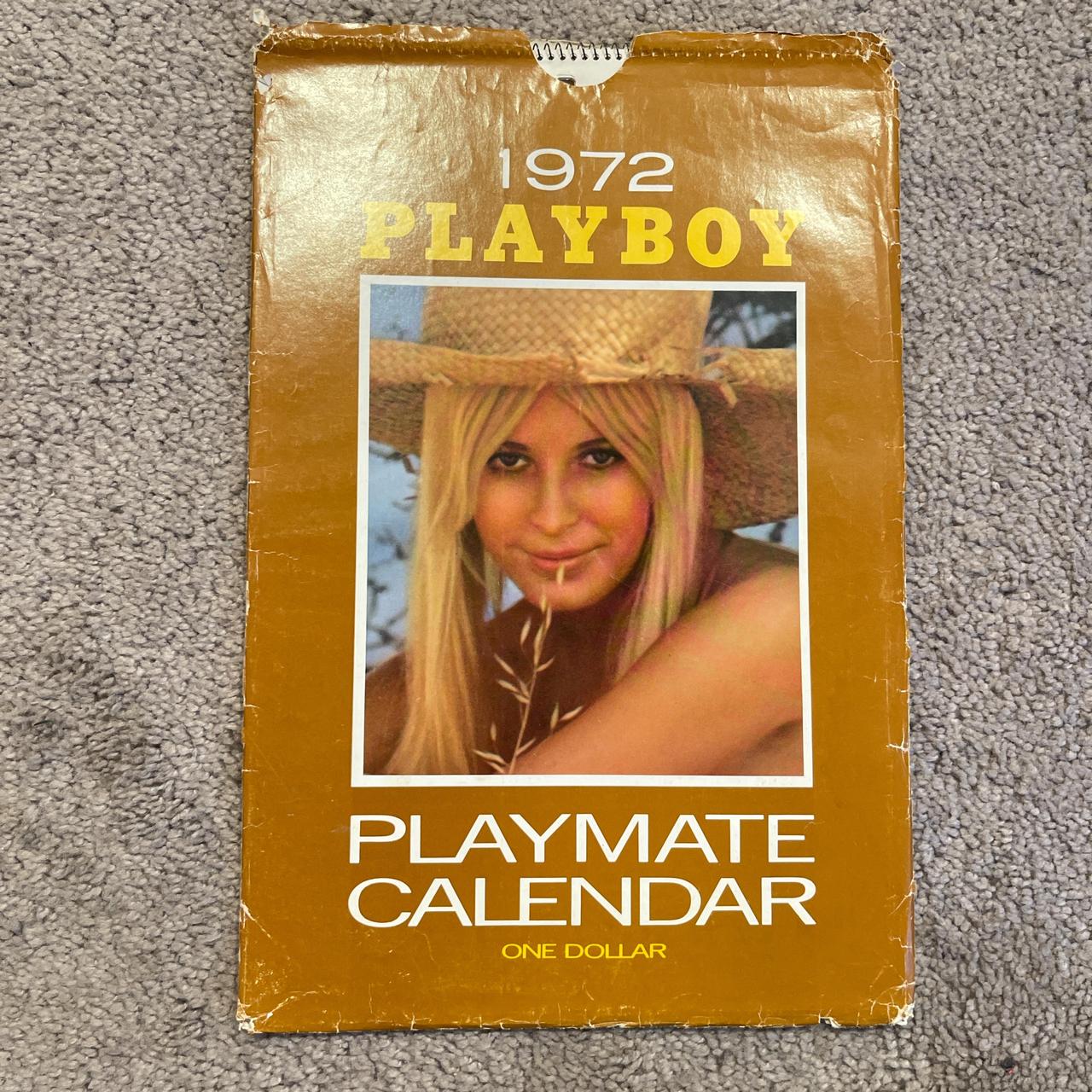 1972 playboy playmate calendar In original slip | Depop