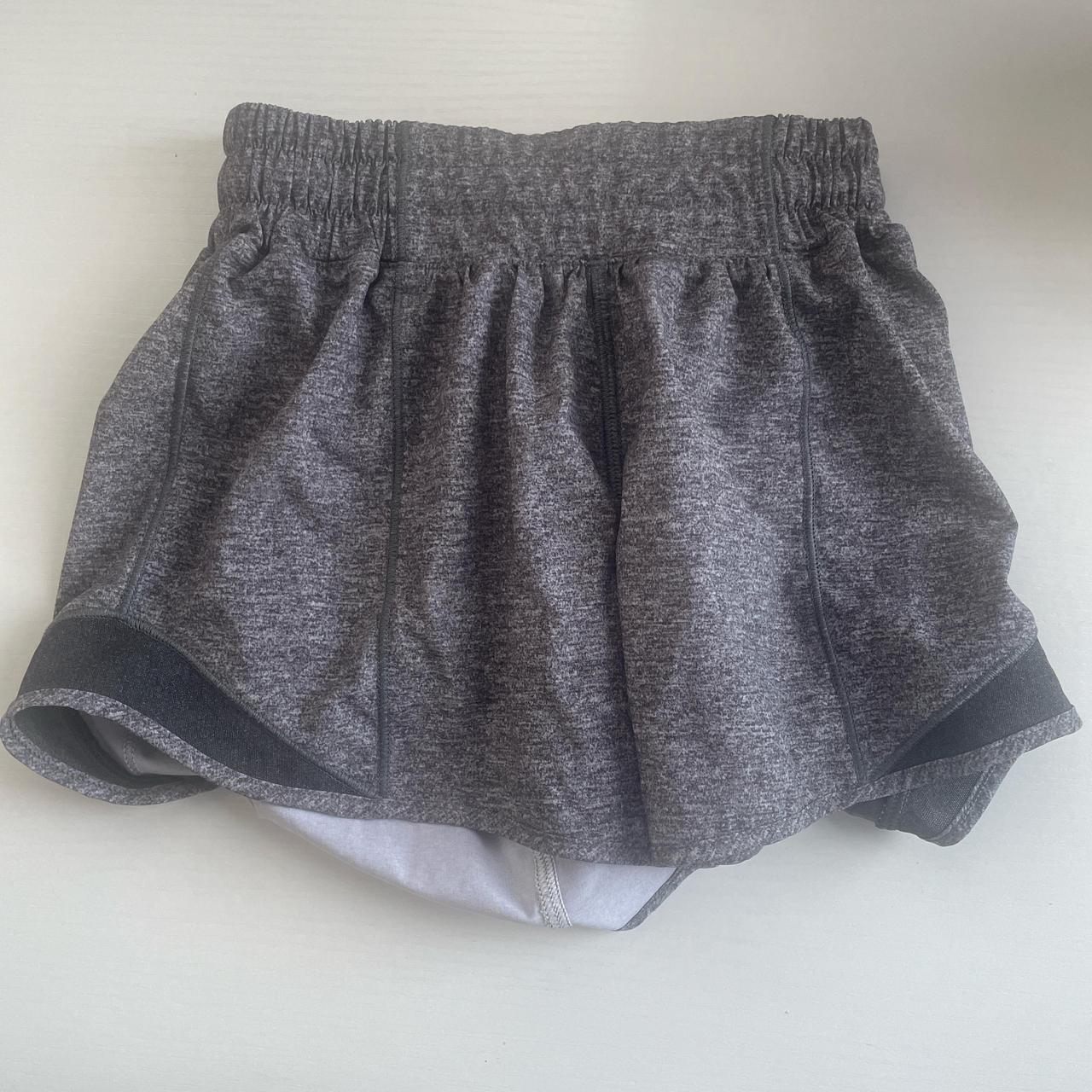 grey lululemon hotty hots size 0 tall #lululemon... - Depop