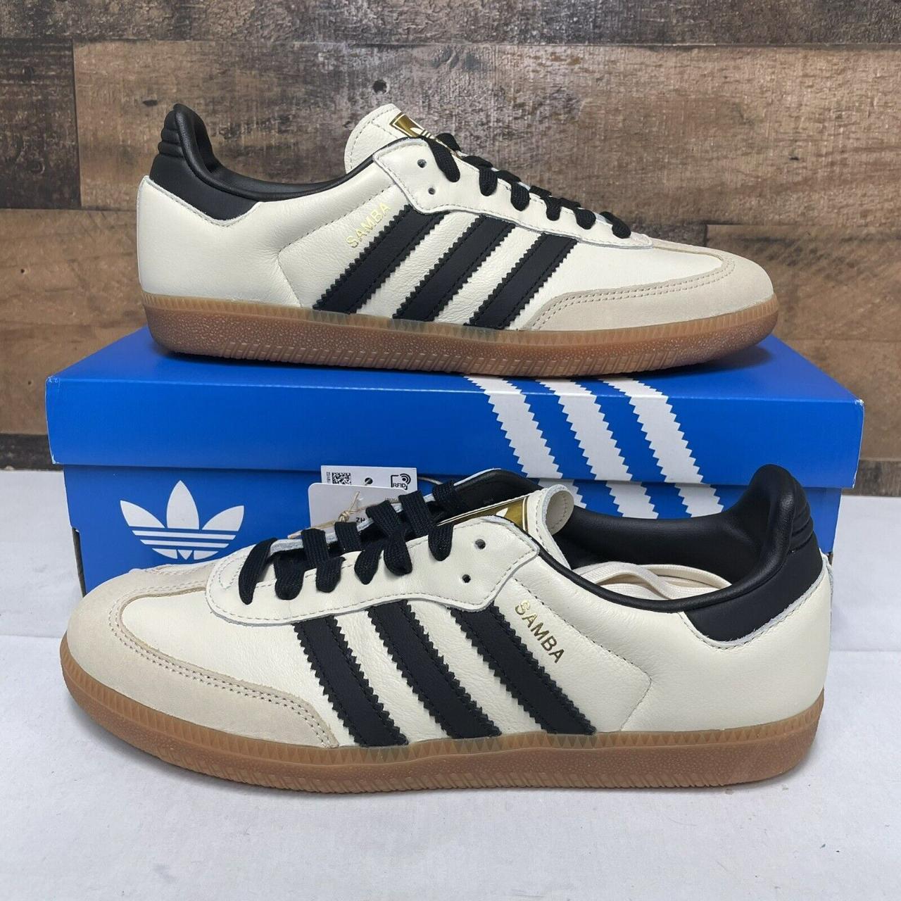 Adidas Originals Samba OG Cream White Sand Strata -... - Depop