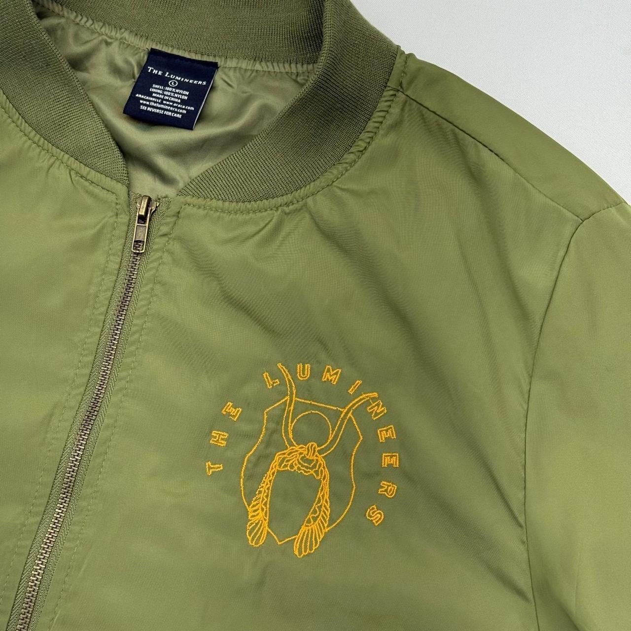 Preloved Men's Bomber Jacket - Green - L – The Lu… - image 4