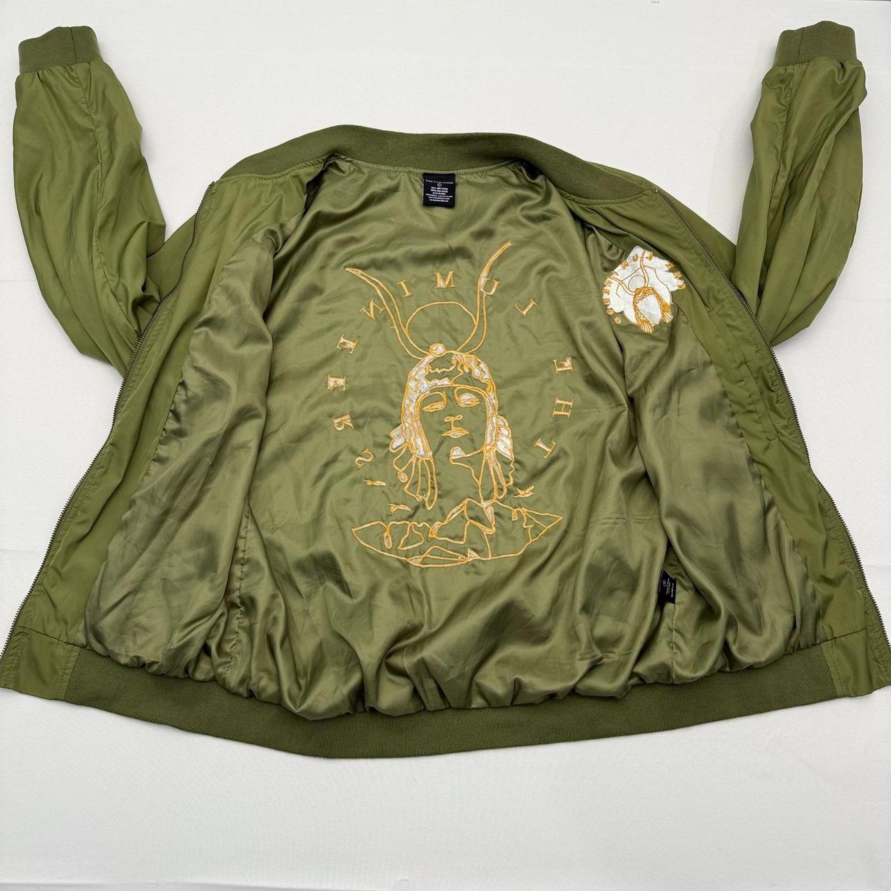Preloved Men's Bomber Jacket - Green - L – The Lu… - image 3