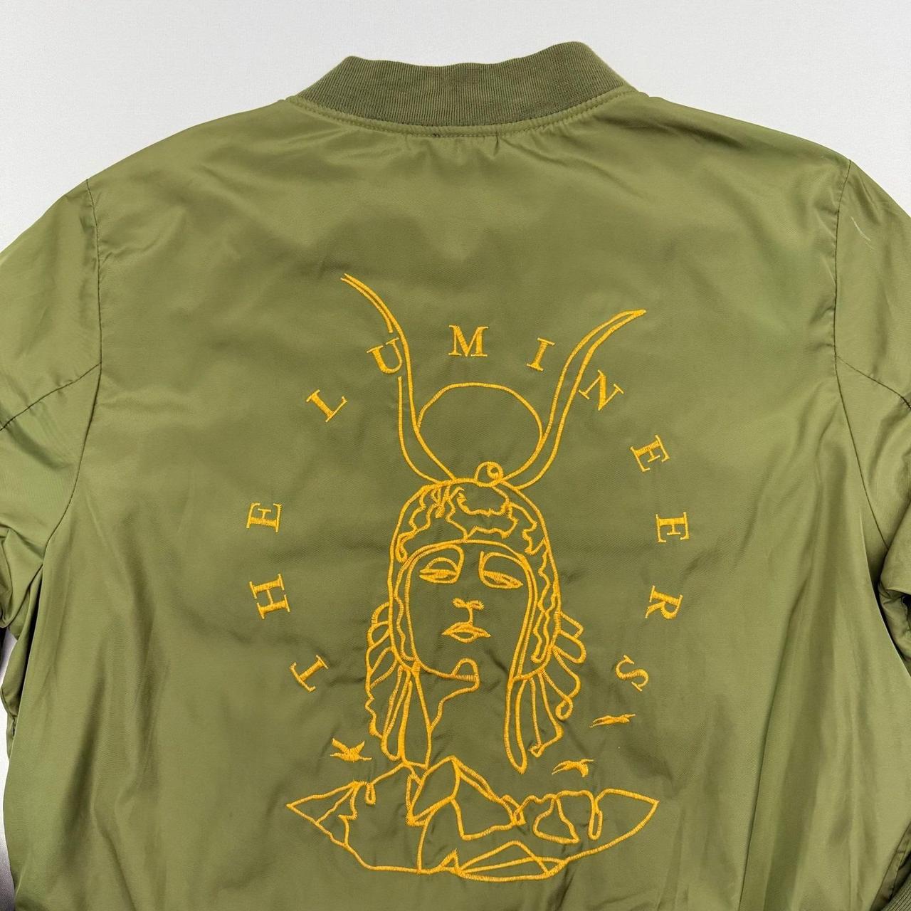 Preloved Men's Bomber Jacket - Green - L – The Lu… - image 5