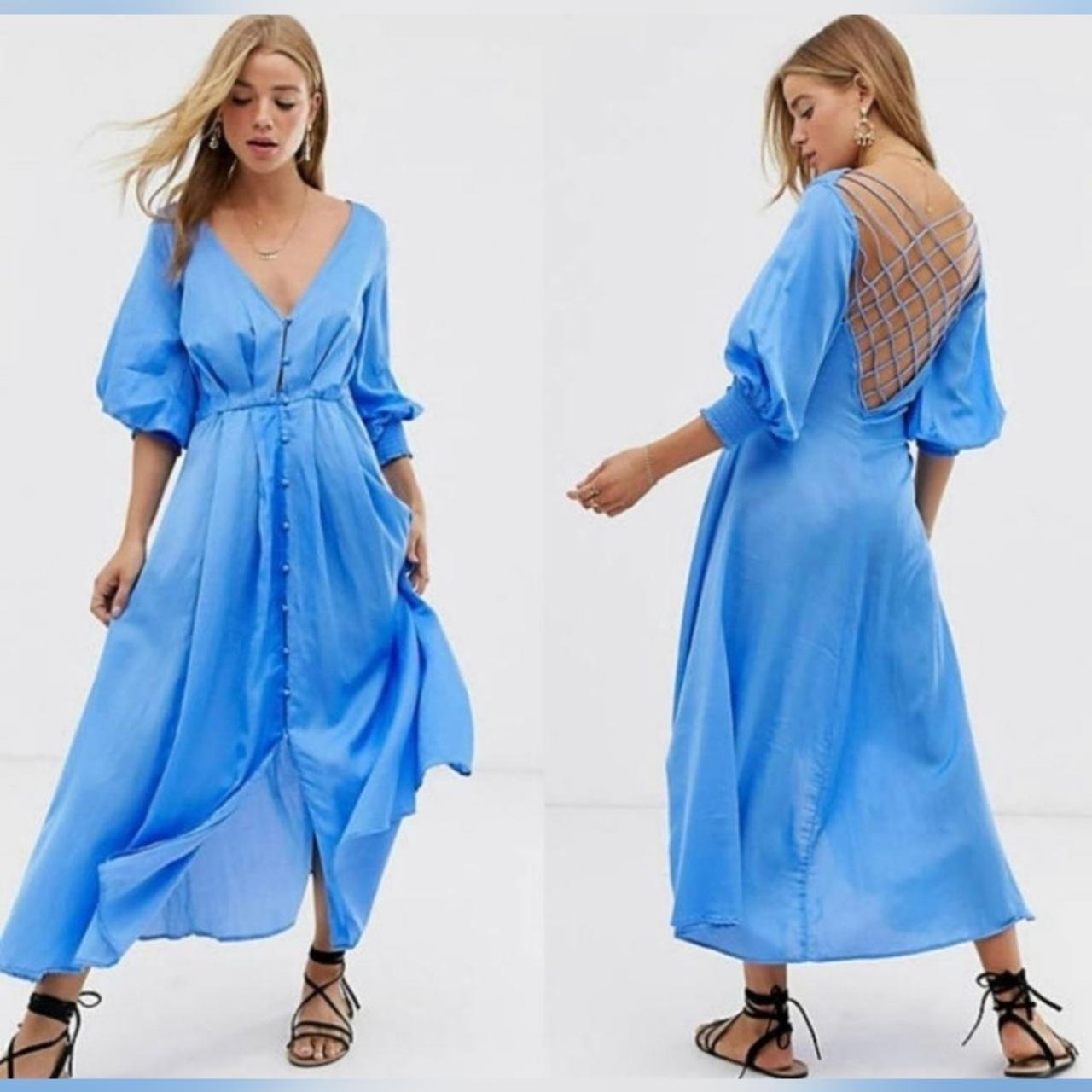 Free people later days midi dress best sale