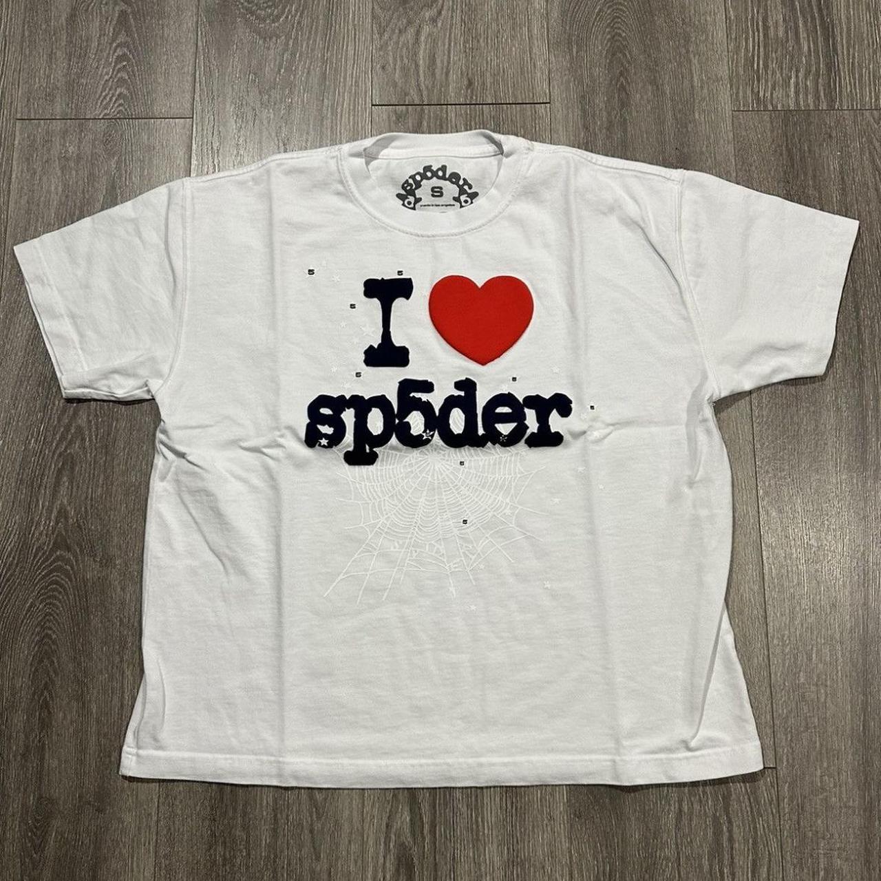 Sp5der sp5der tシャツdrip I Heart SP5DER Buy Sp5der Souvenir Tee 'White' - M03TS001SVHG | GOAT