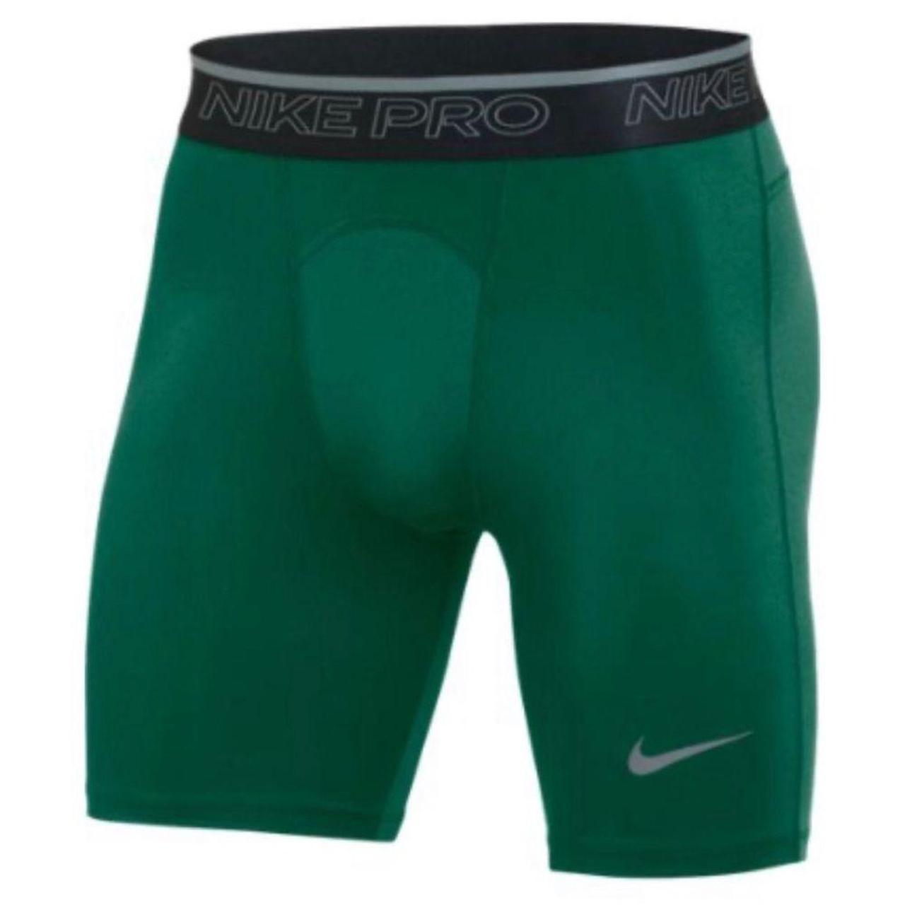 nike green bike shorts