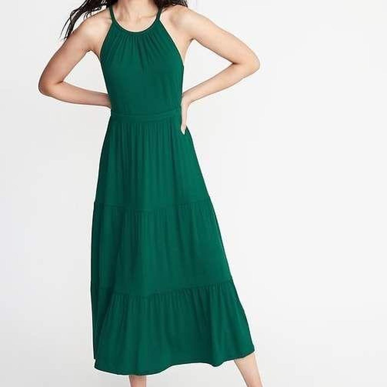 High neck waist defined maxi dress hotsell