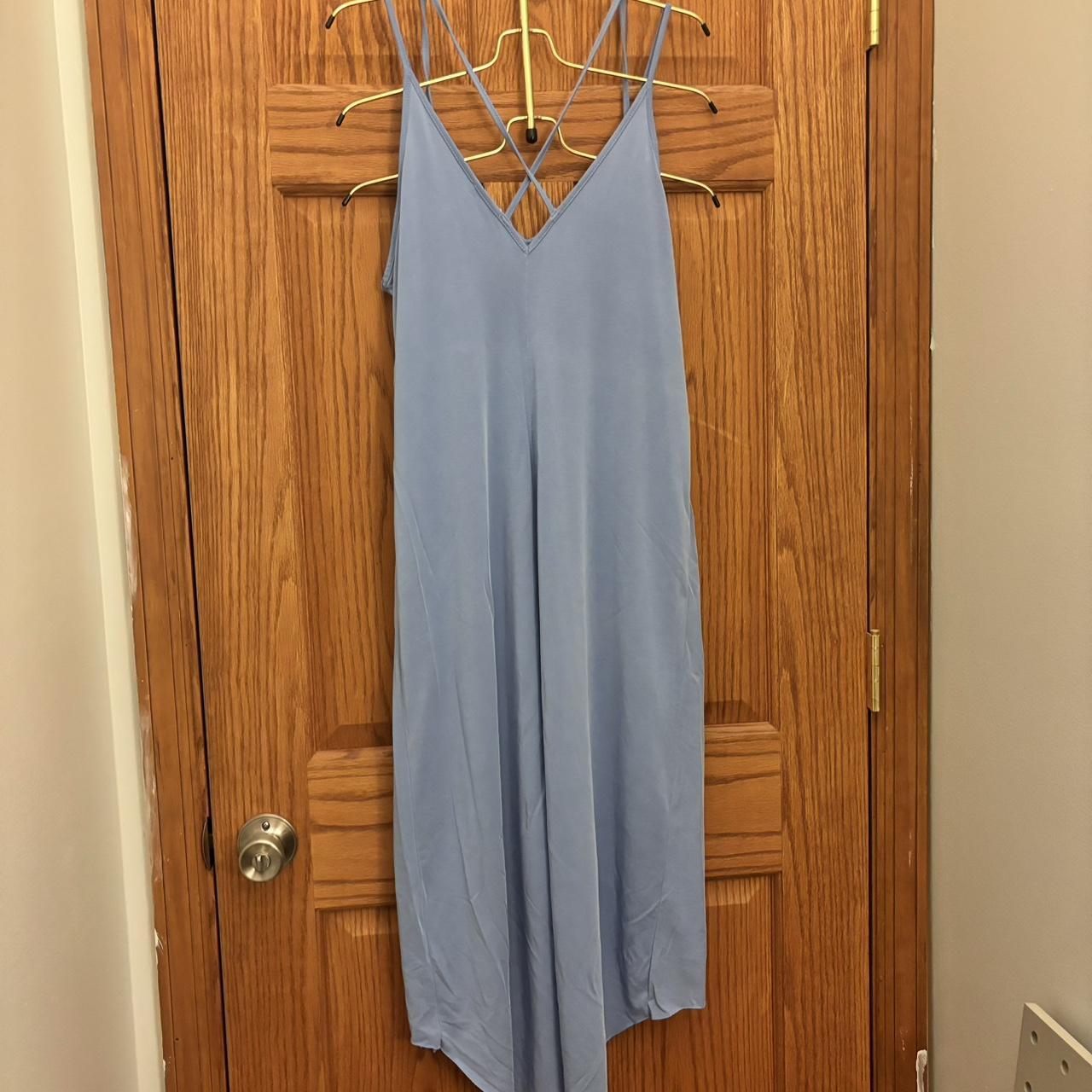 Lush brand high low strappy maxi dress. Fabric is... - Depop