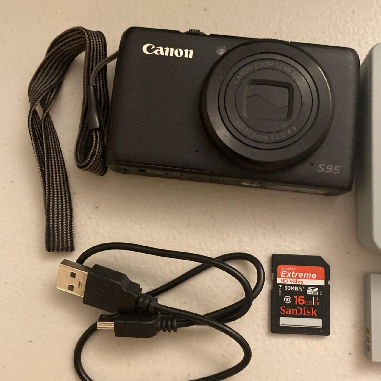 Canon PowerShot S95 10MP 3.8X Zoom Digital - Depop