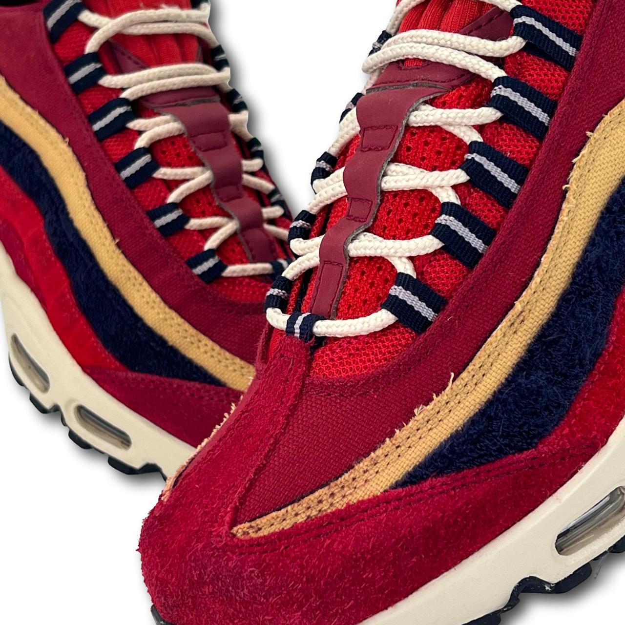 Red Crush Mens Air Max 95 Red Nike Air Max 95 LX Women's Shoes Red