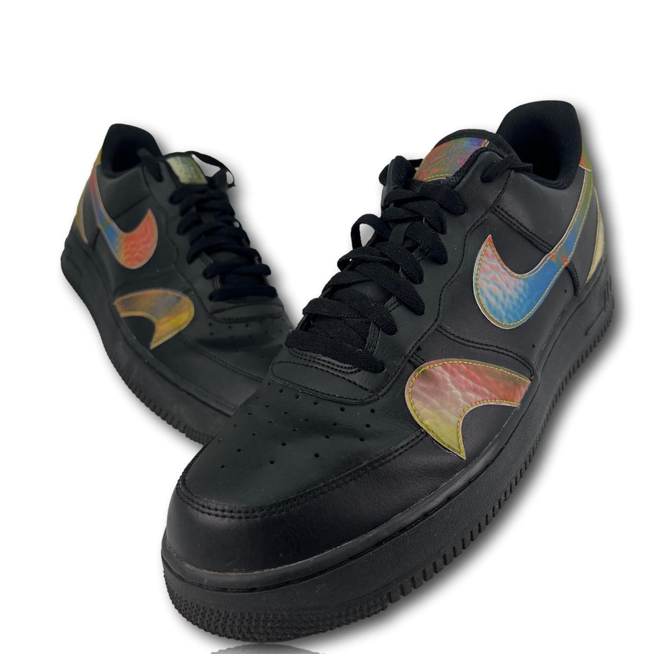 Misplaced Swoosh Nike Air Force Lv8 Schwarz Misplaced Swoosh