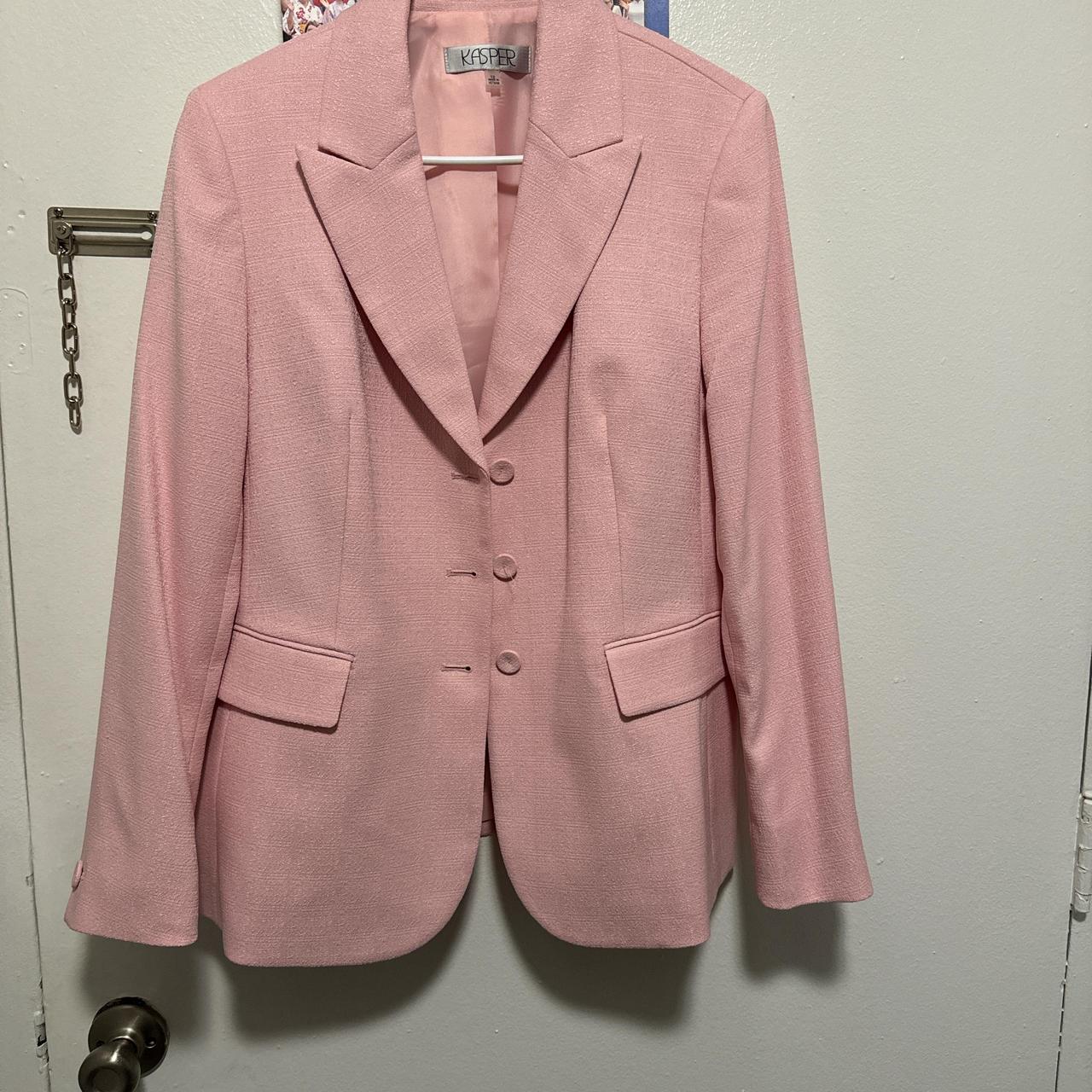 Kasper blazer. Tutu Pink. Size 12. BRAND NEW Wore