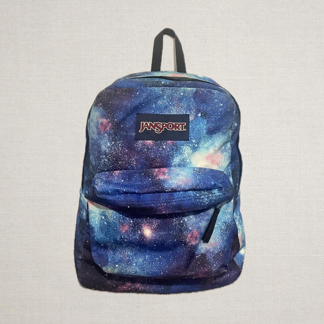 JanSport Black Label SuperBreak Backpack galaxy blue. Depop