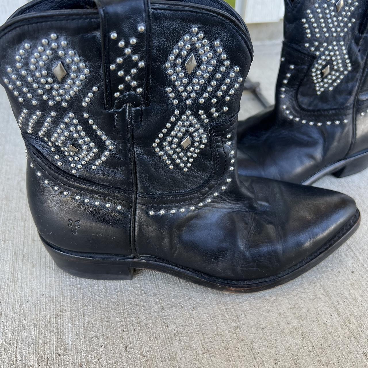 Frye billy studded short boots hotsell