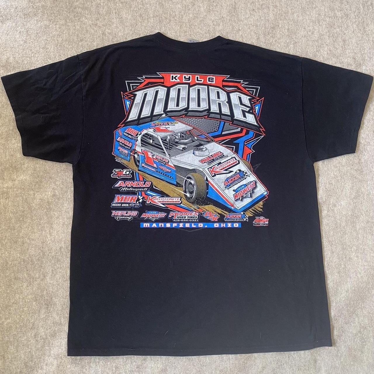 Kyle Moore Racing Tee Great Condition! Size: XL (Pit... - Depop