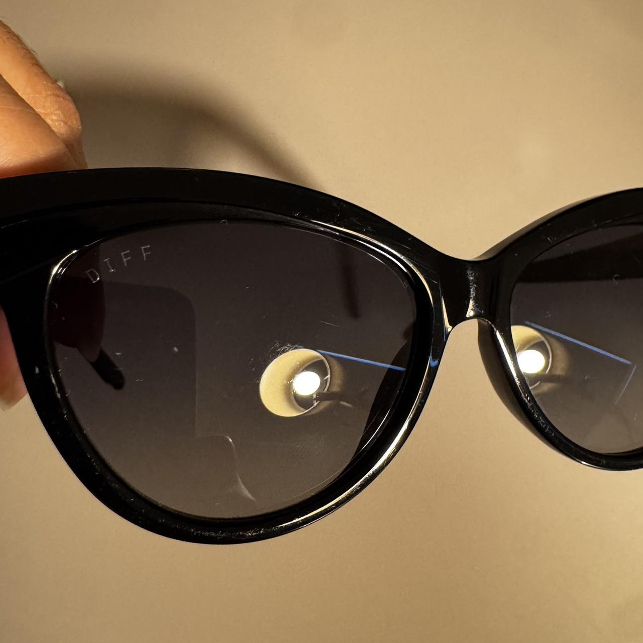 DIFF Women's Sunglasses - Black/Multi – Display u… - image 1