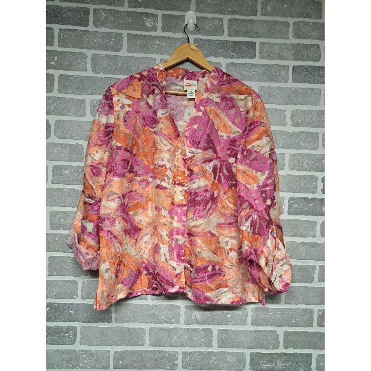 Ruby Rd. Women's Blouse - Multi - 16 – Ruby Rd Fa… - image 4