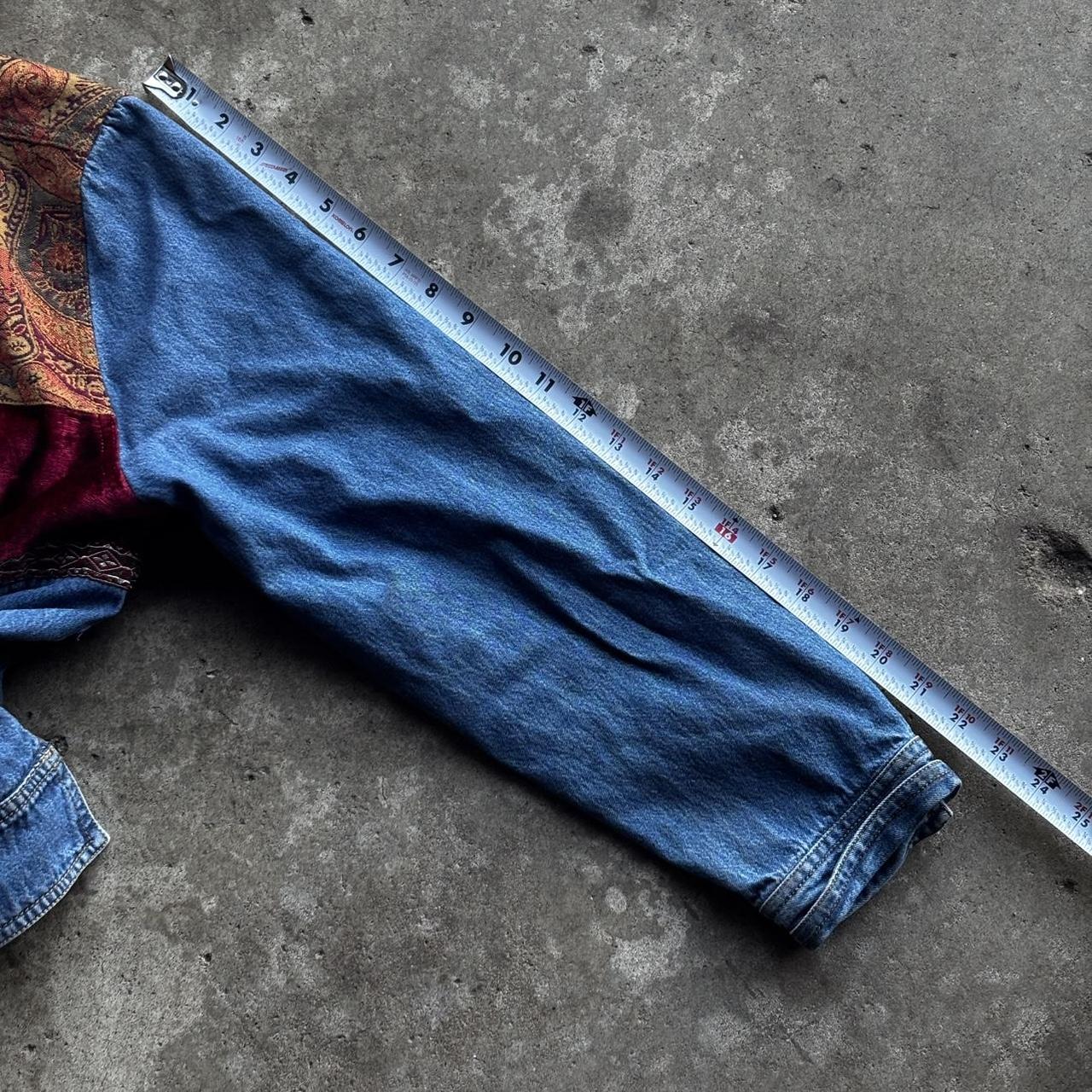 Women's Jacket - Multi/Blue - L – Unique patchwor… - image 7