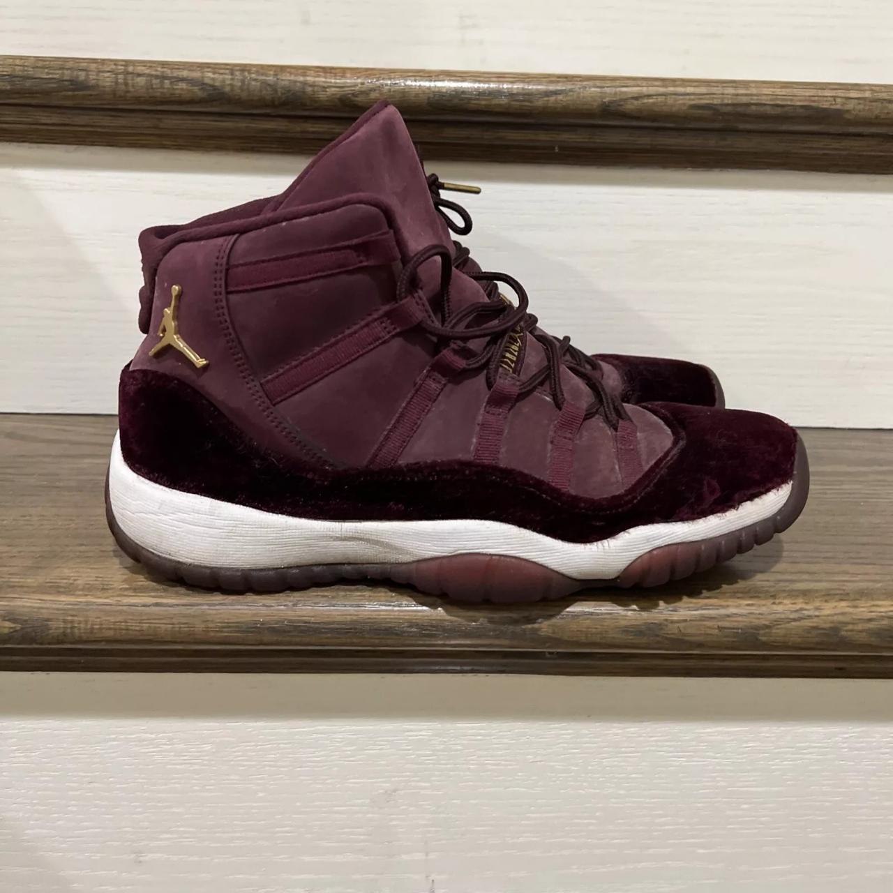 Very rare Jordan 11 Heiress velvet preowned. See. Depop