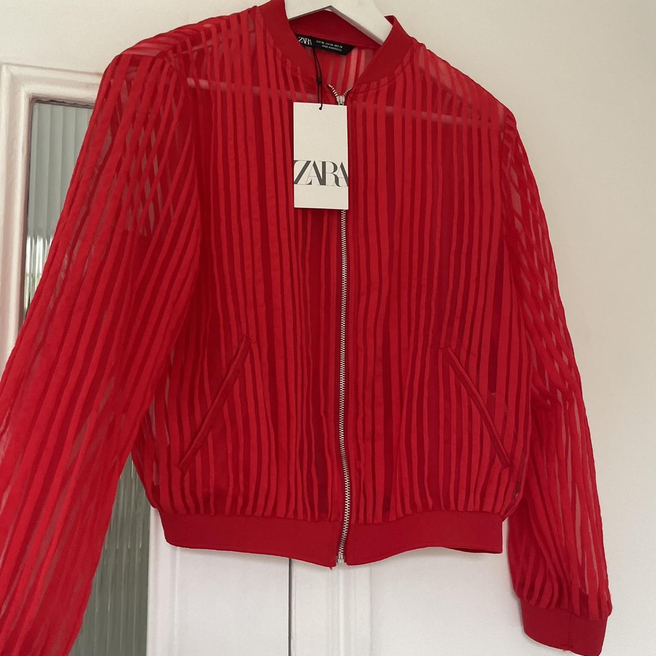 安心★関税込み★ZARA★ORGANZA BOMBER JACKET ORGANZA BOMBER JACKET - Black | ZARA United States