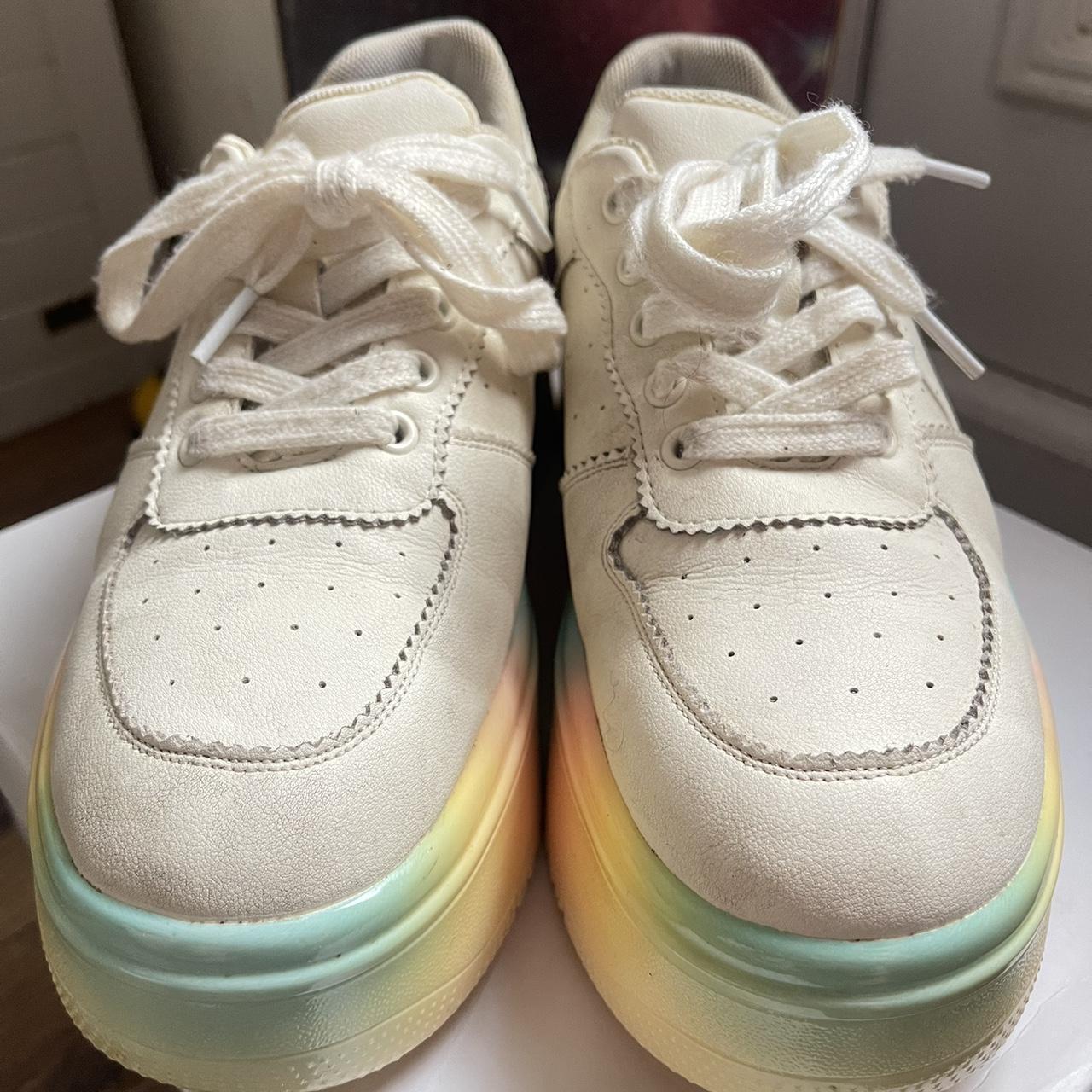 mens multi coloured trainers