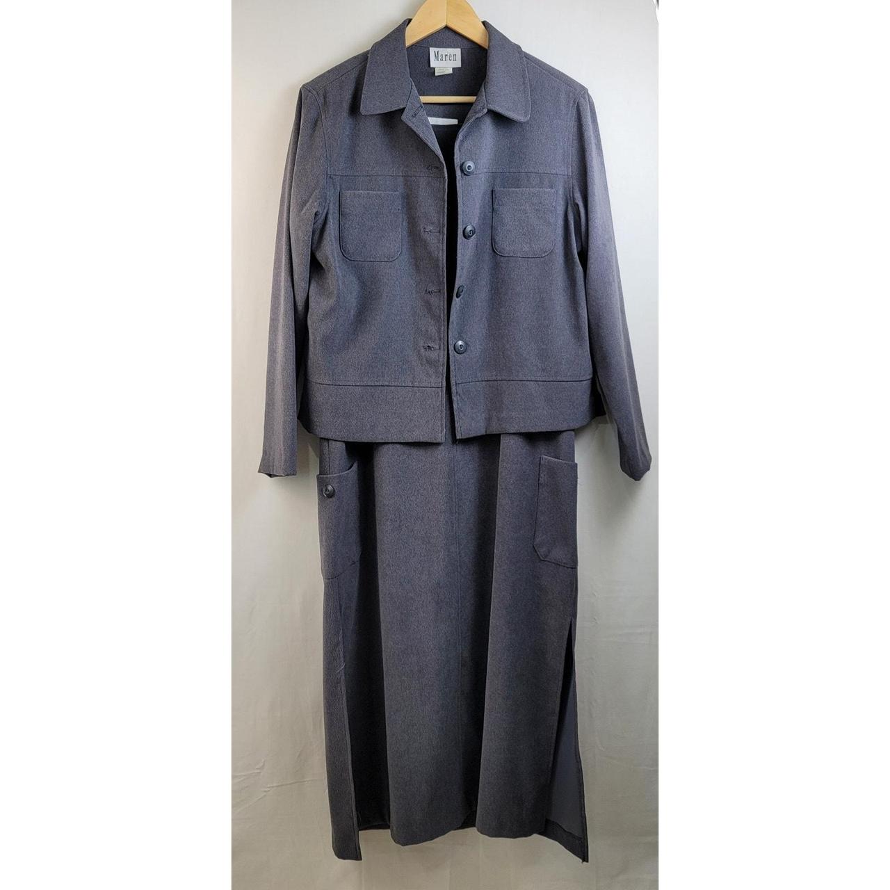 Vintage Maren Shift Dress Blazer Set Size Medium... - Depop