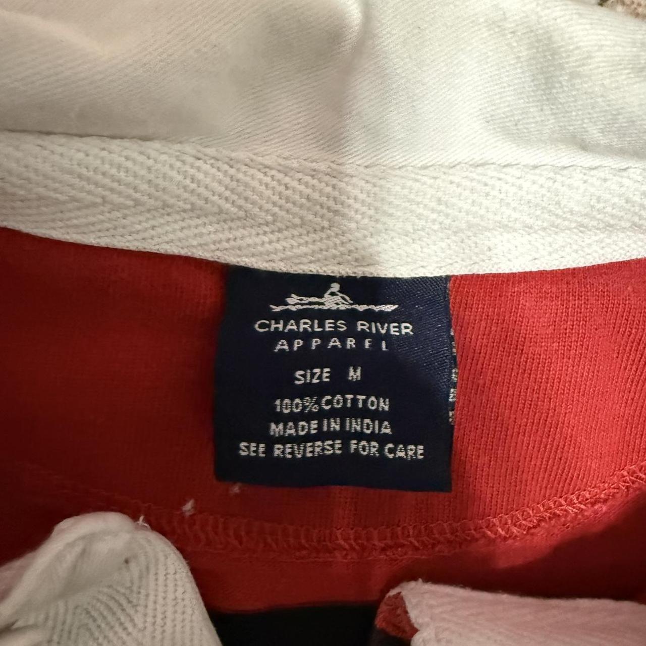 Men's Sweater - Red/Multi - M – Red and Black Str… - image 2